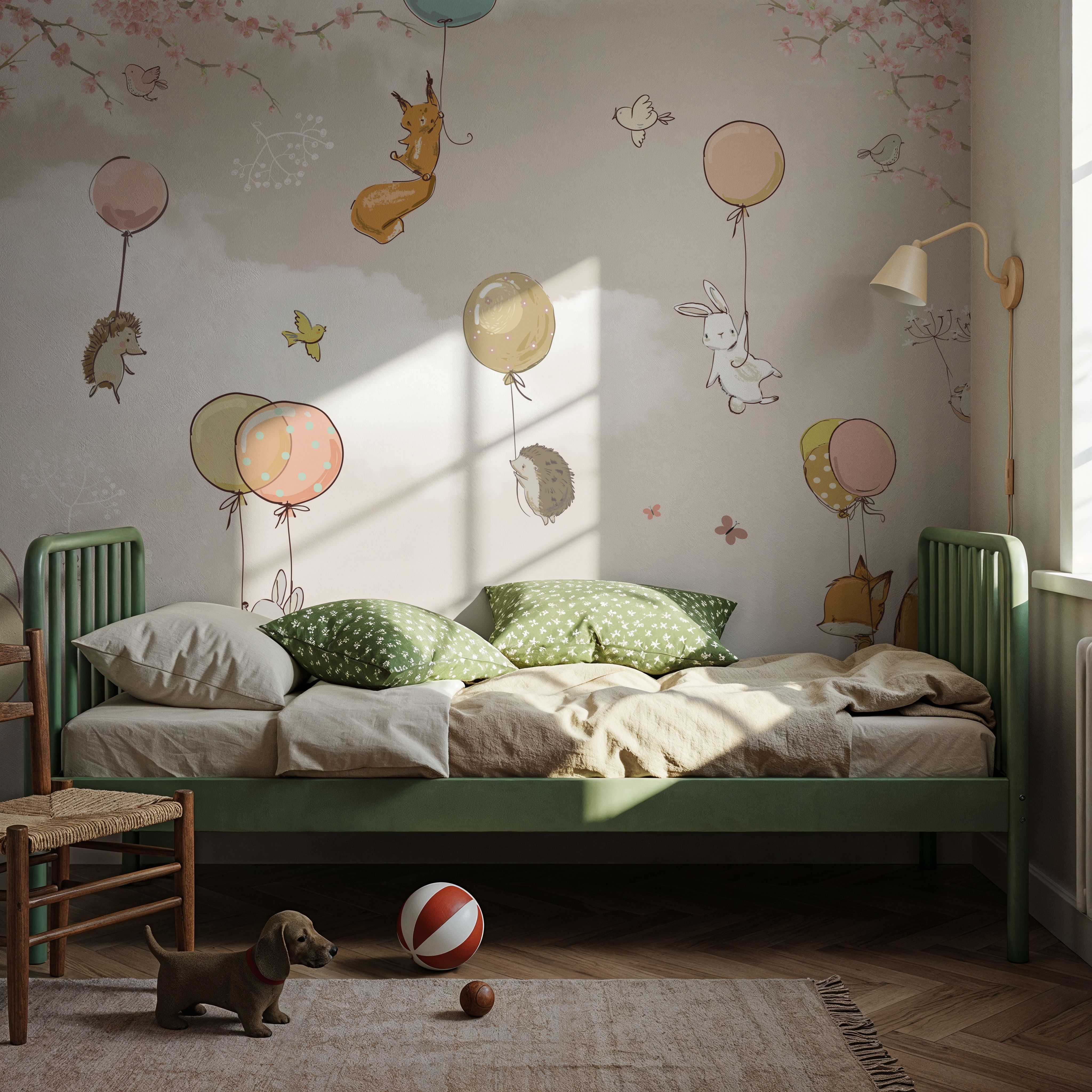 Balloon Flight Scene