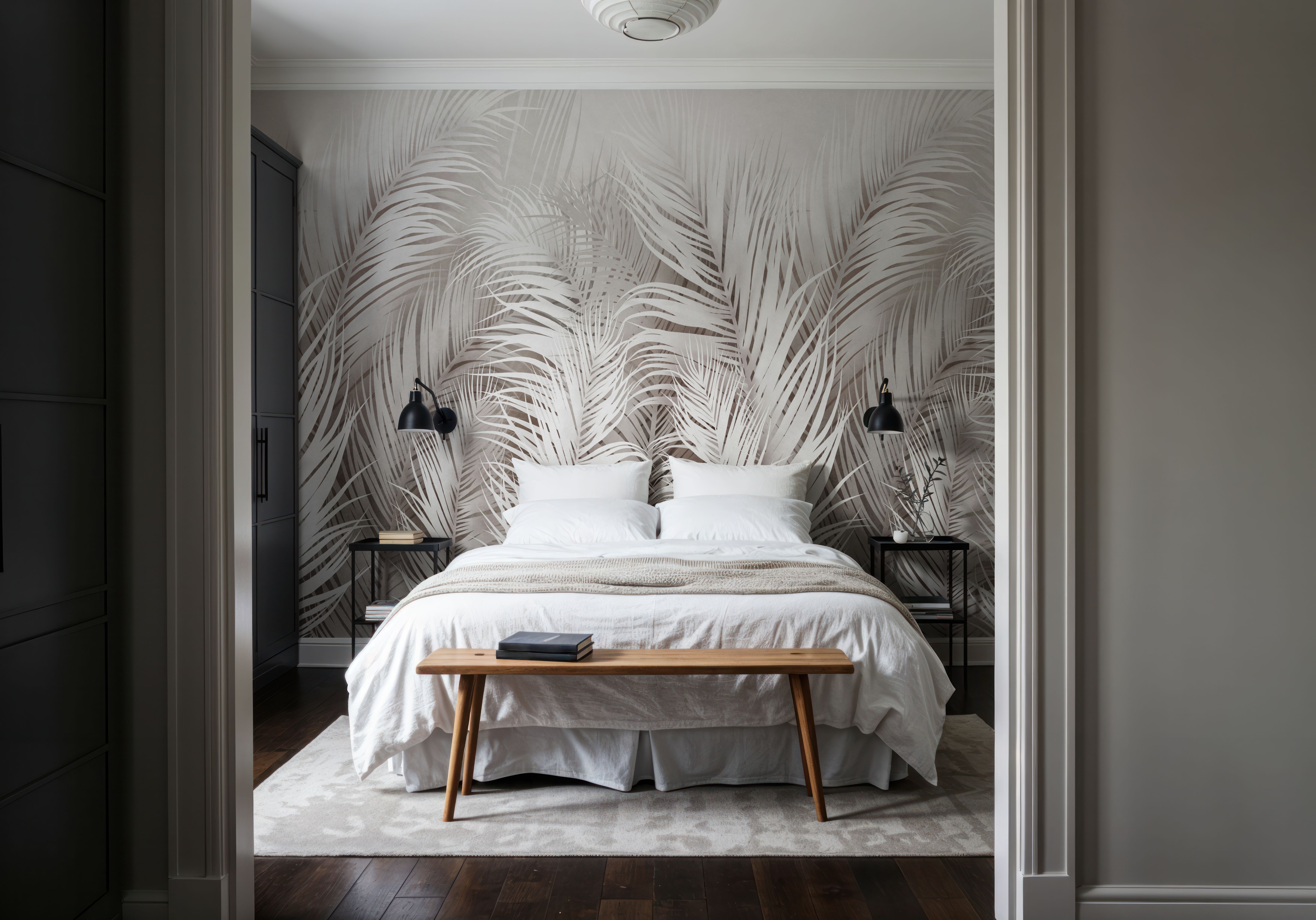 Palm Leaves, Wallpaper