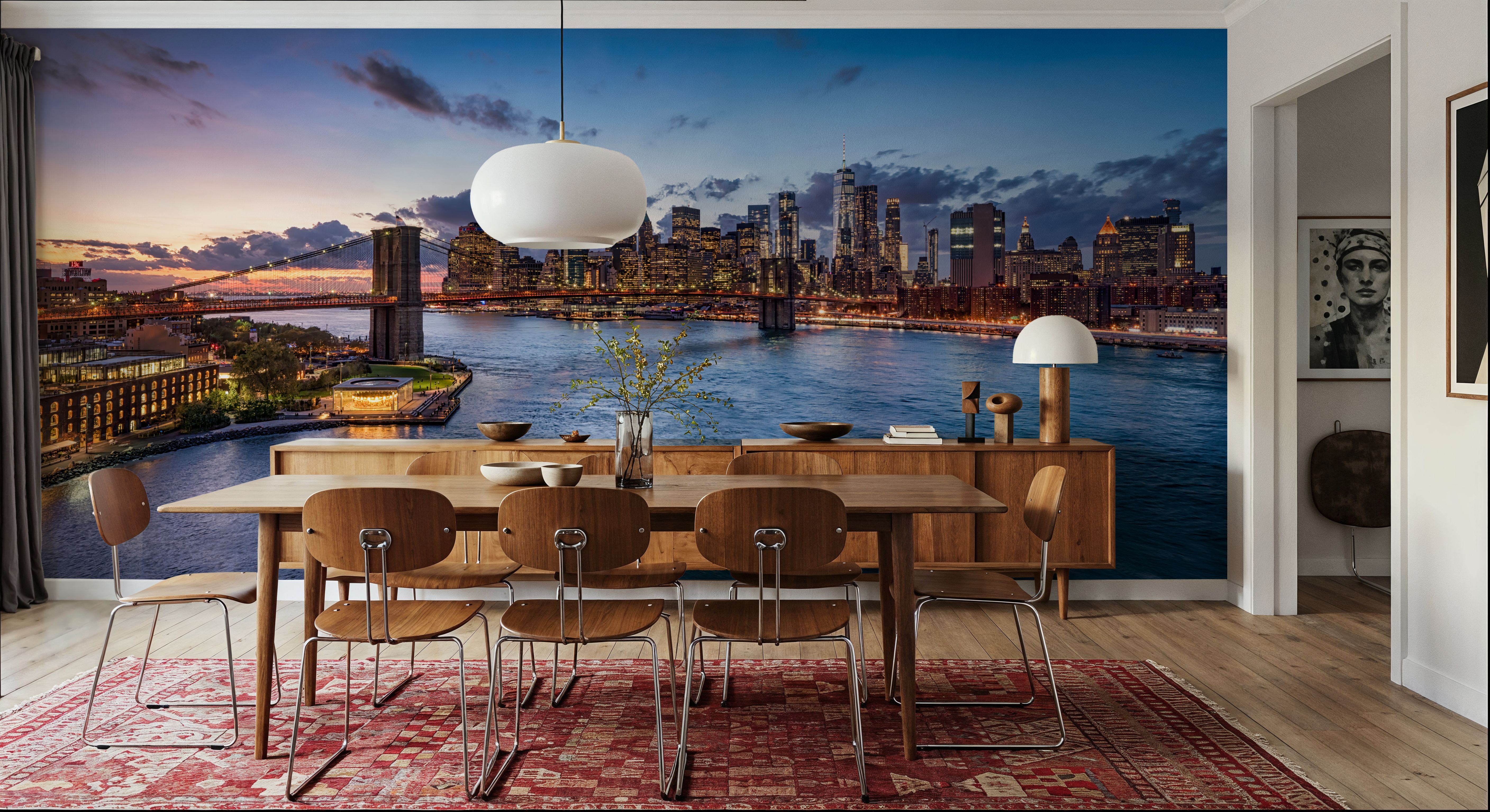 Manhattan Panorama, Papel de parede