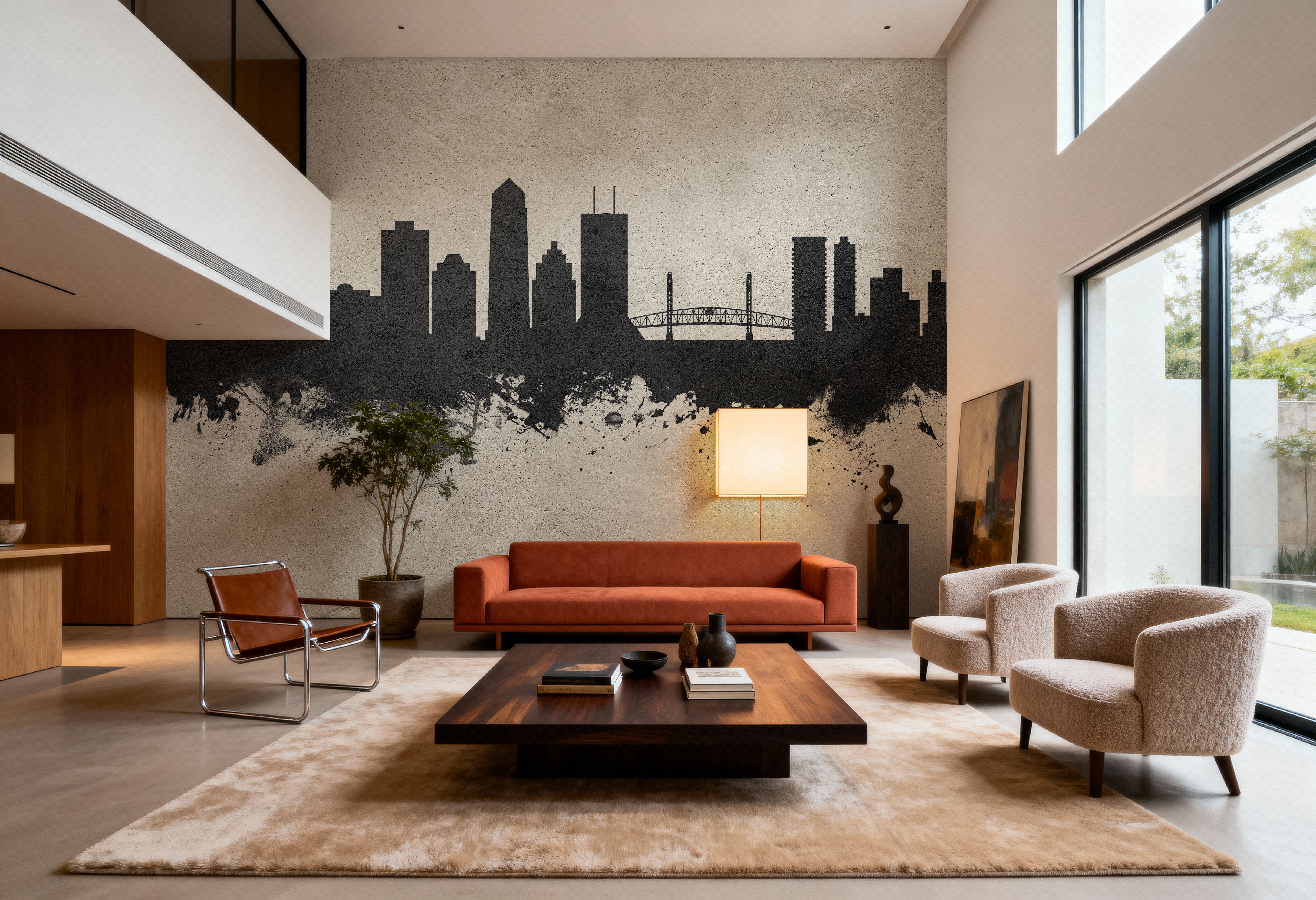 Jacksonville Florida Skyline Concrete