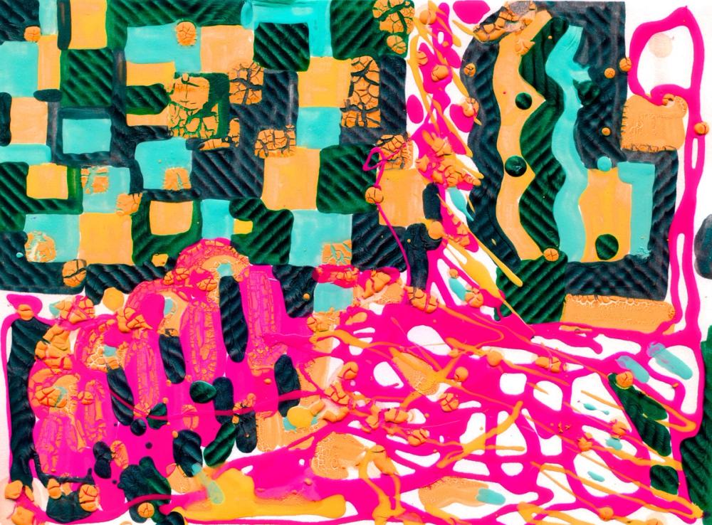 Volcano Melted Collage