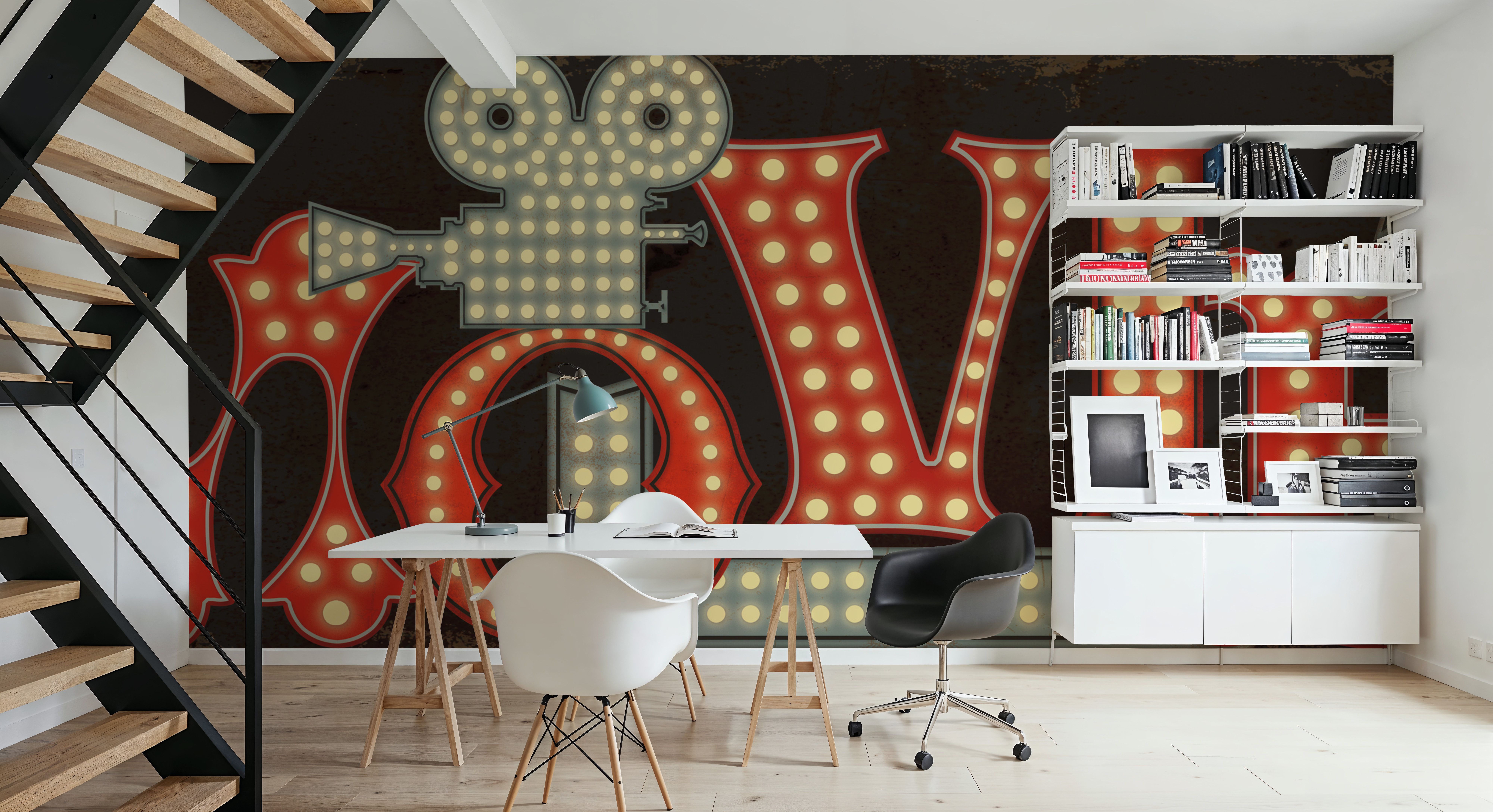 Movie Lights II, Wallpaper