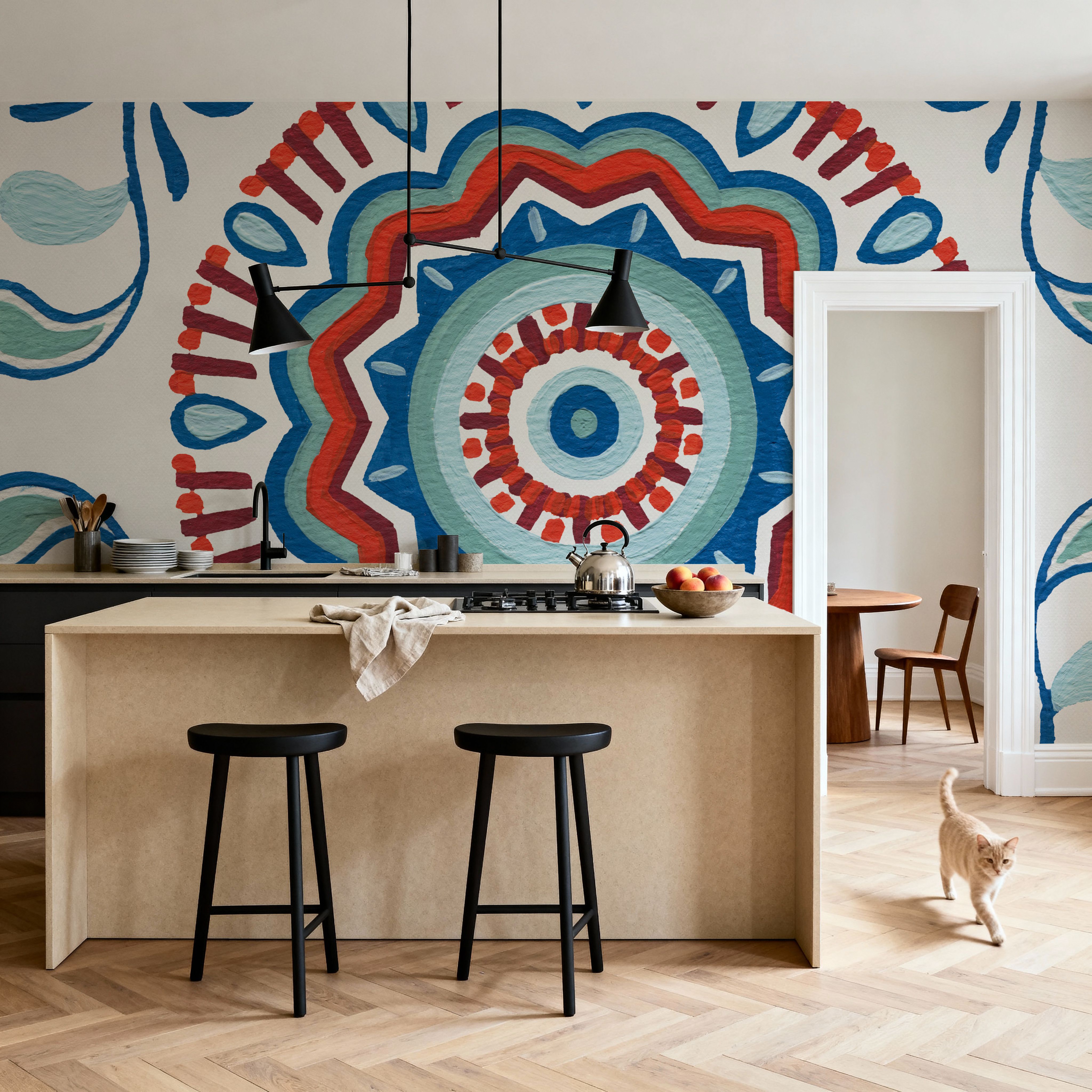 Tex Mex Mandala Tile III