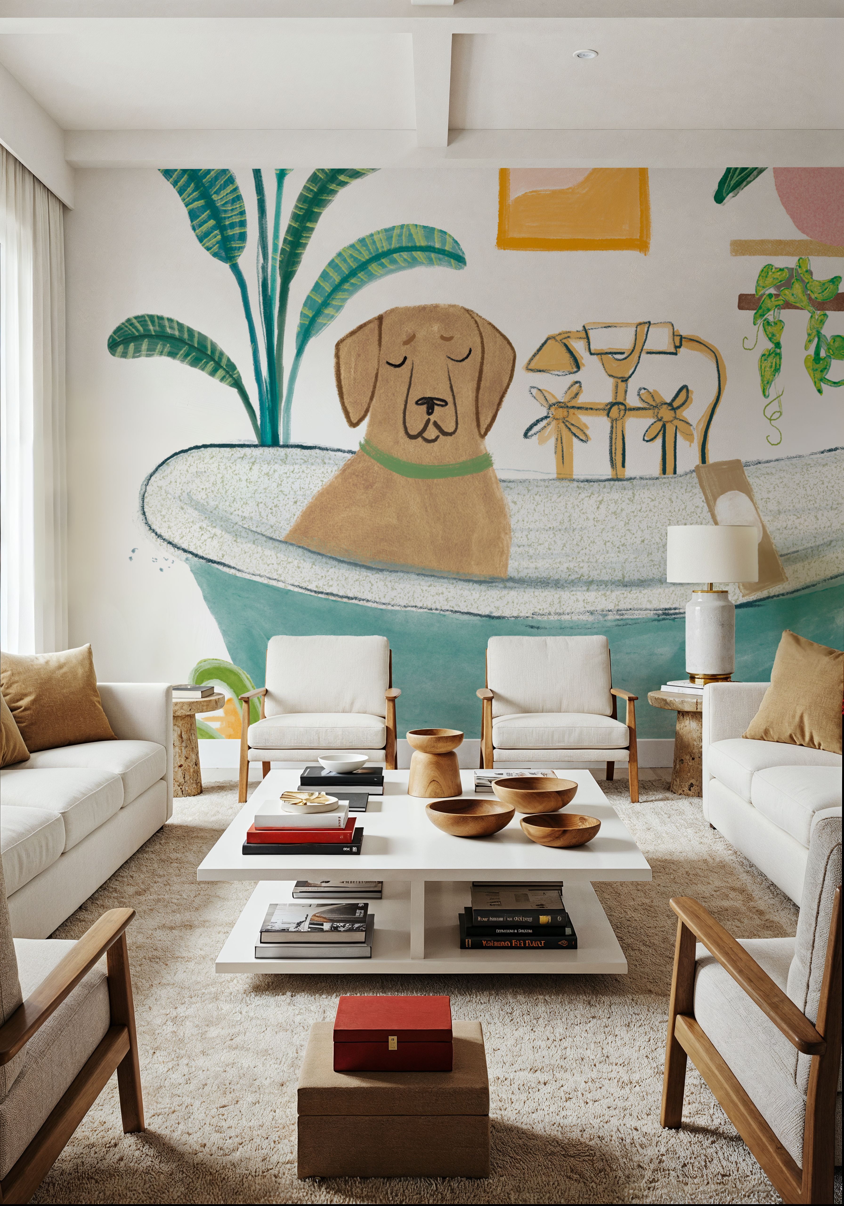 Urban Jungle Bath IV Pet