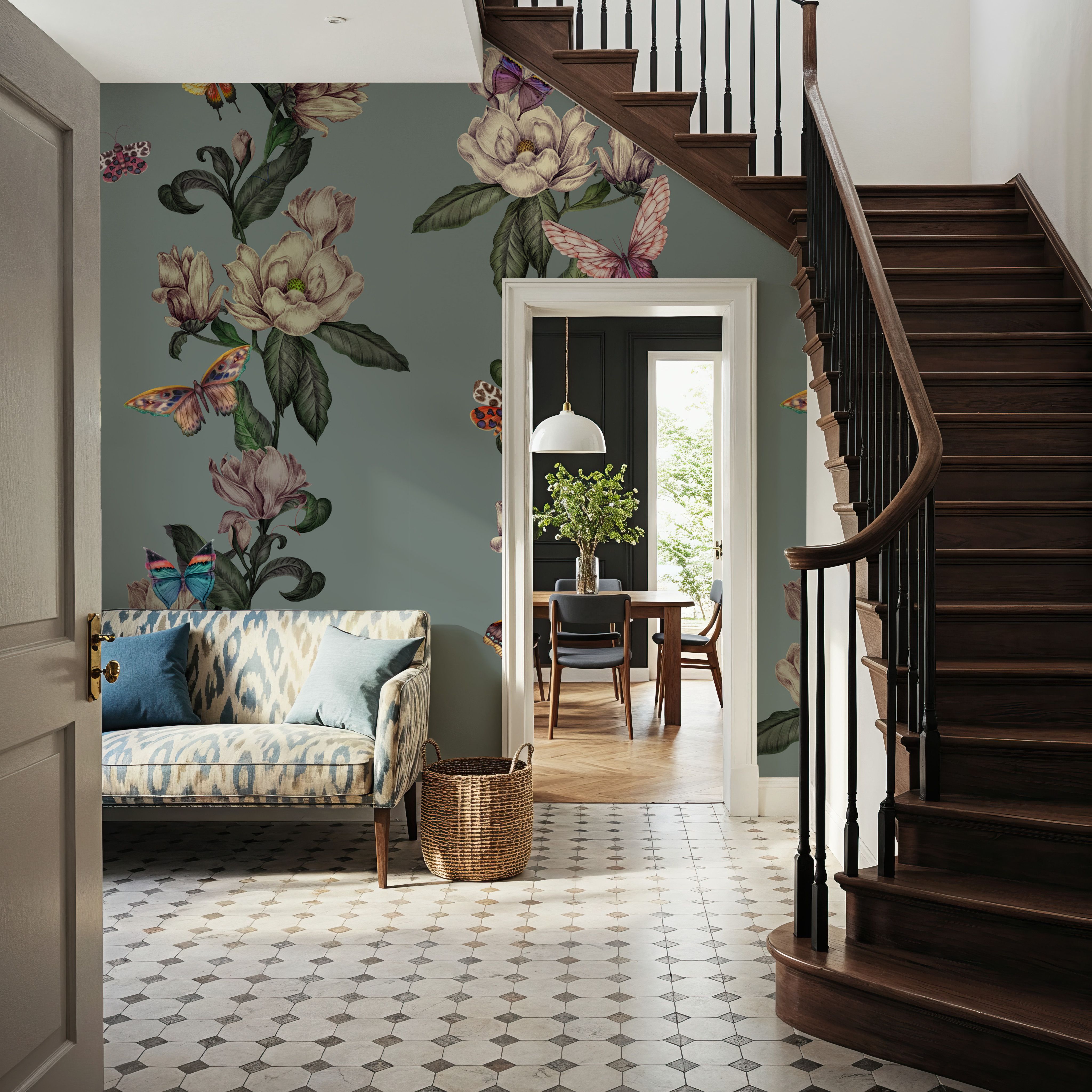 Magnolia Nectar, Dusty Green Blue