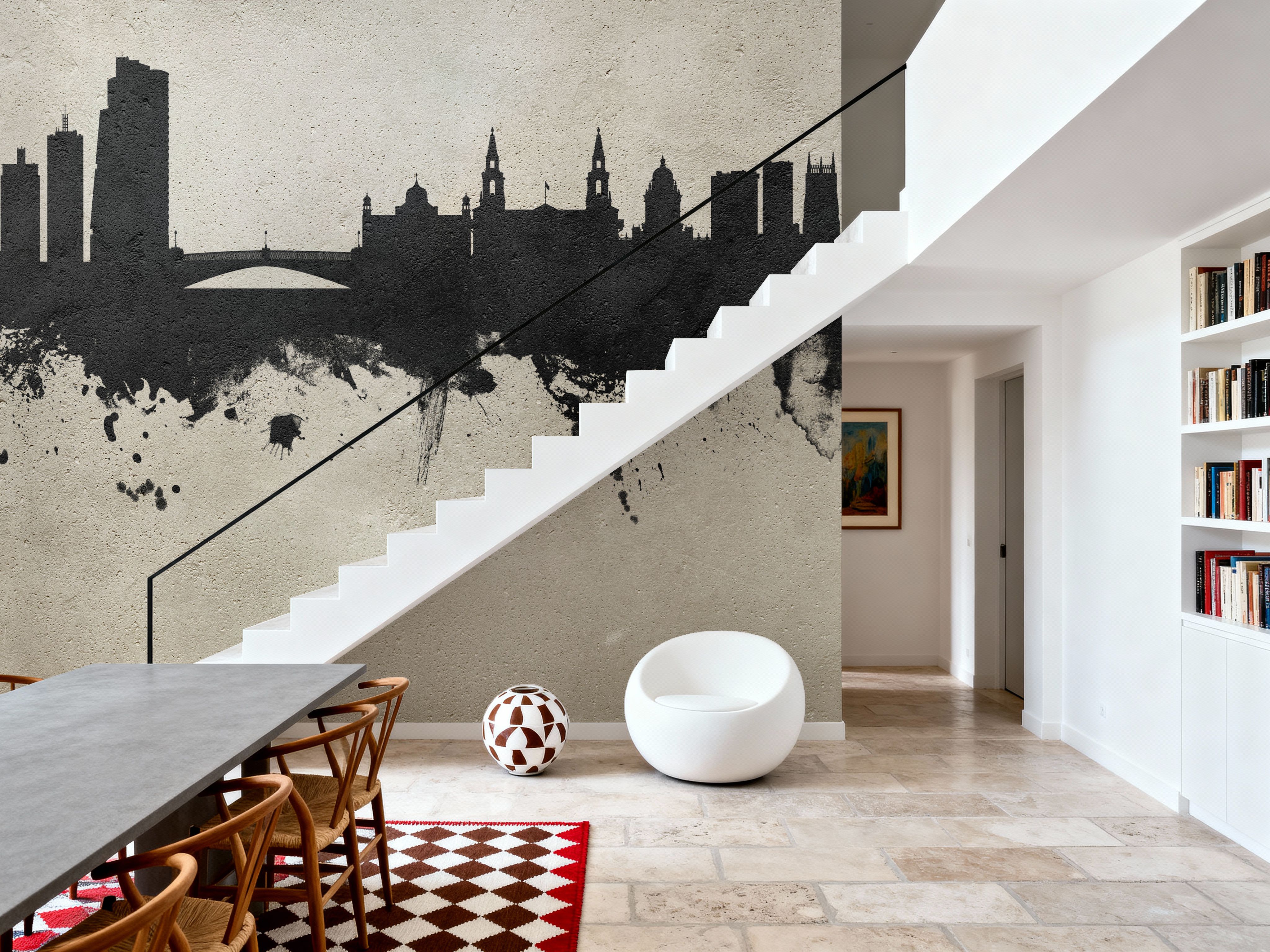 Leeds England Skyline Concrete