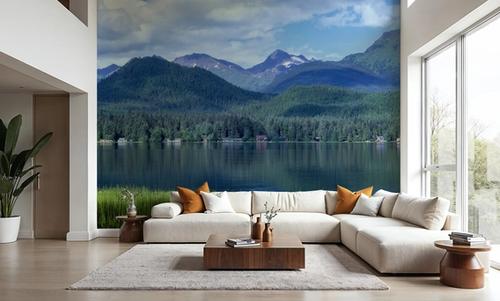 Crystalline Alpine Mirror