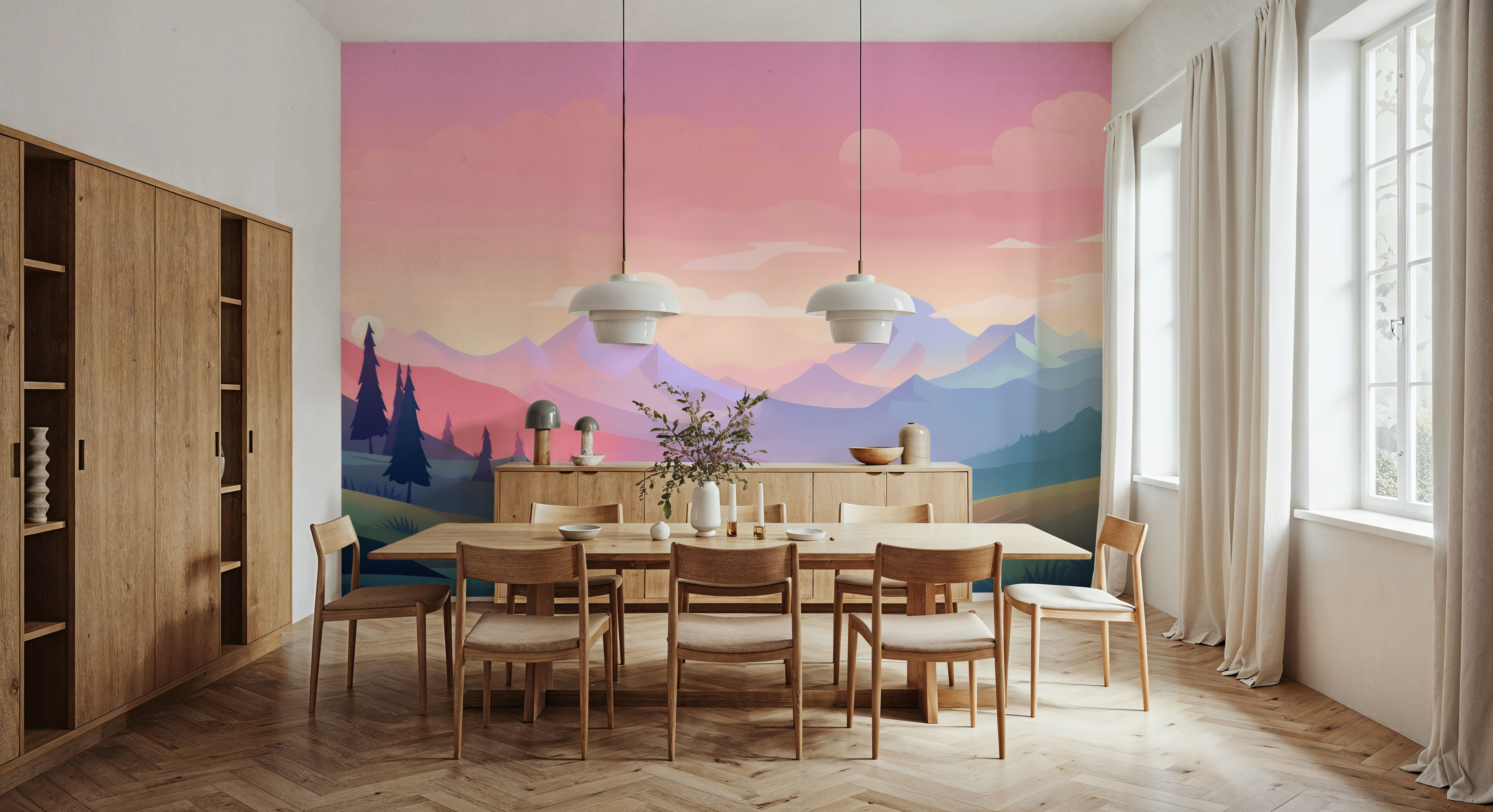 Pink Mountains