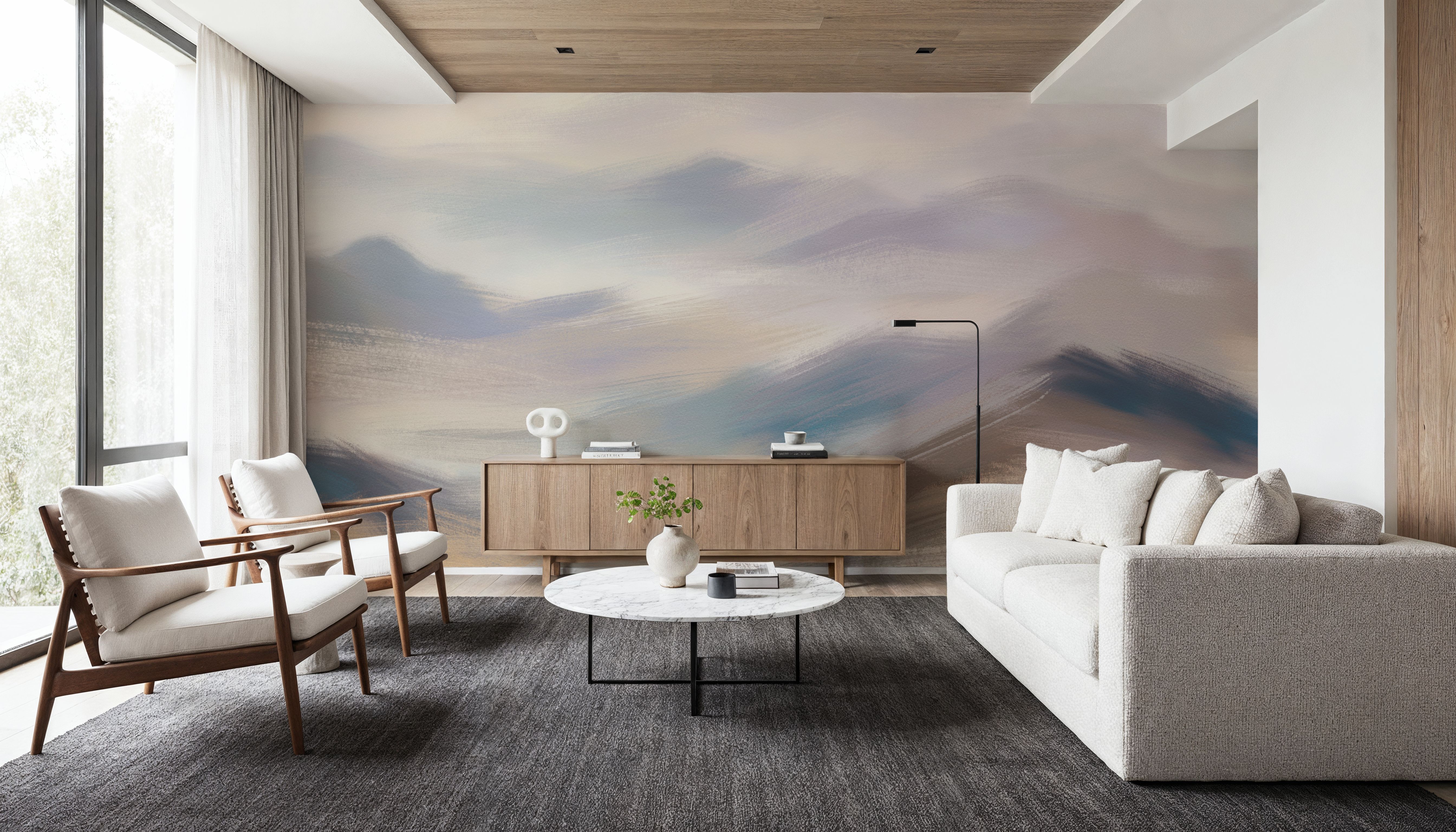 Foggy Mountains, Earth, Wallpaper