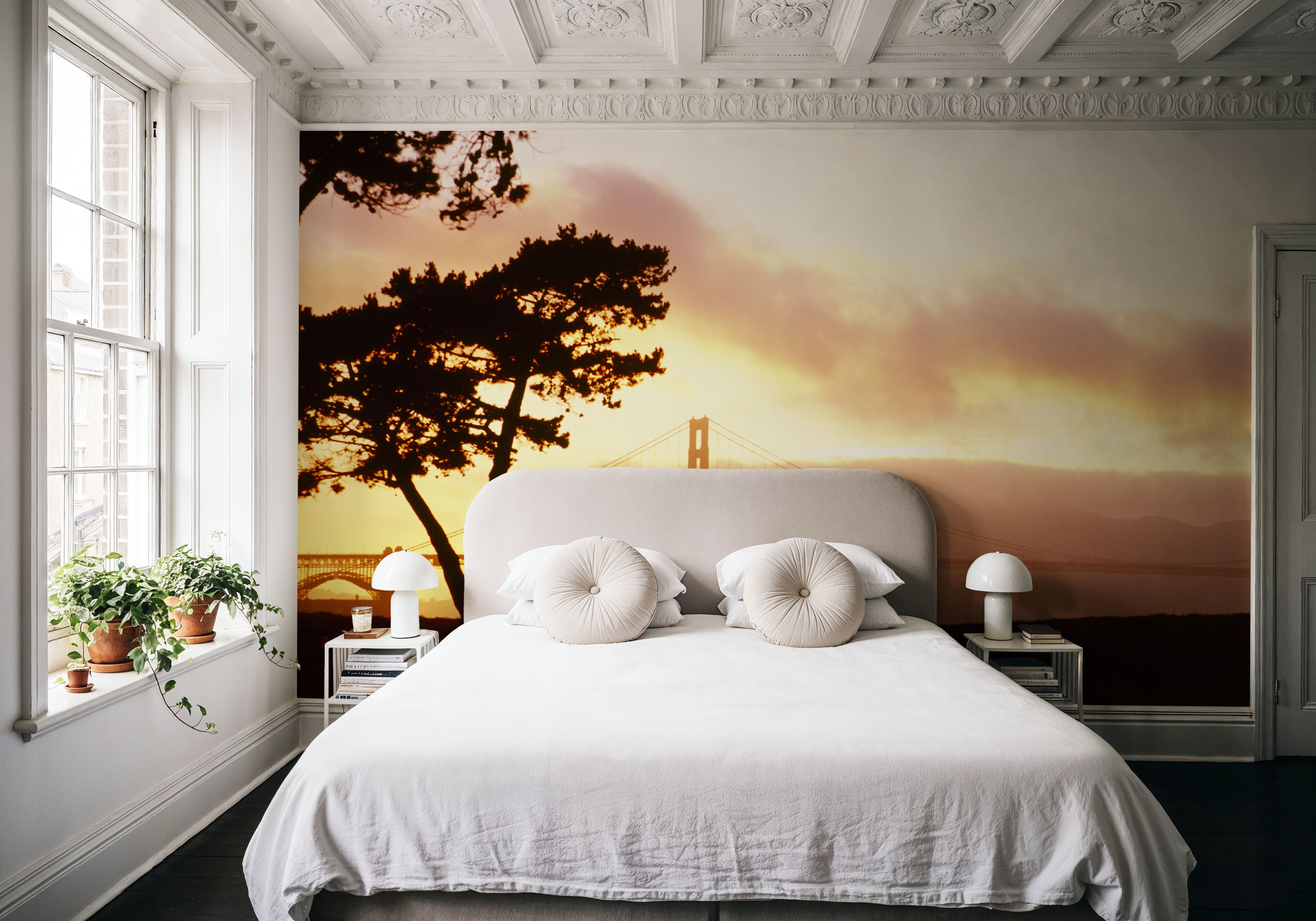 Golden Sunset Bridge