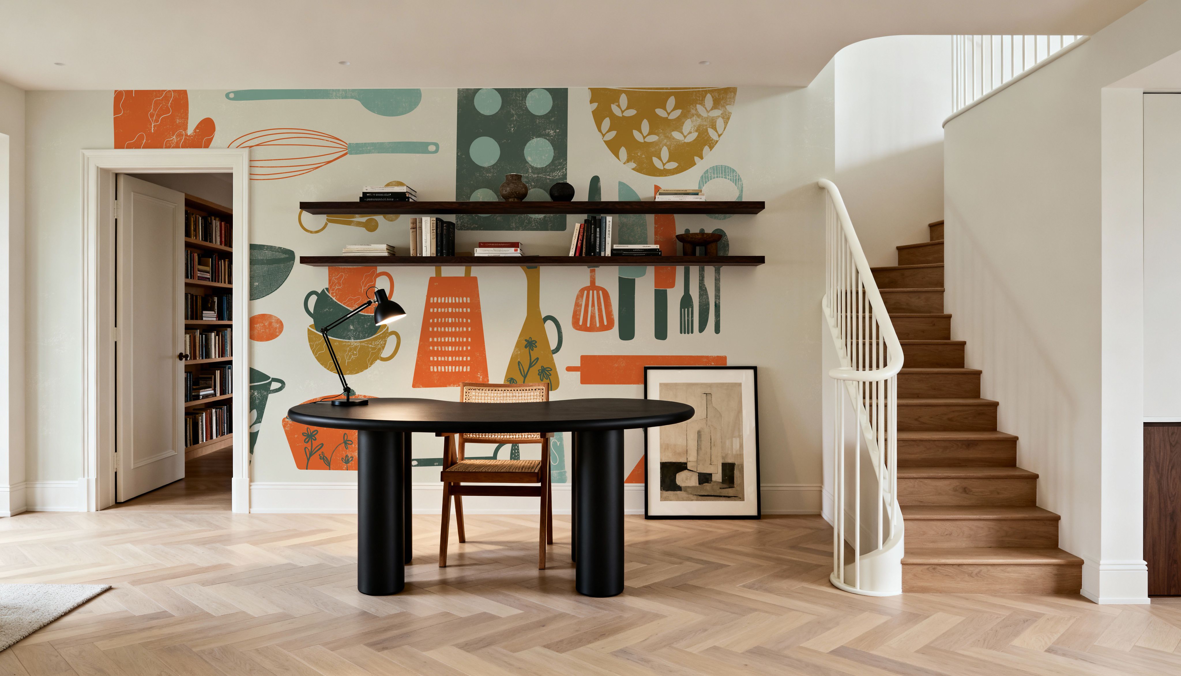Retro Kitchen Map