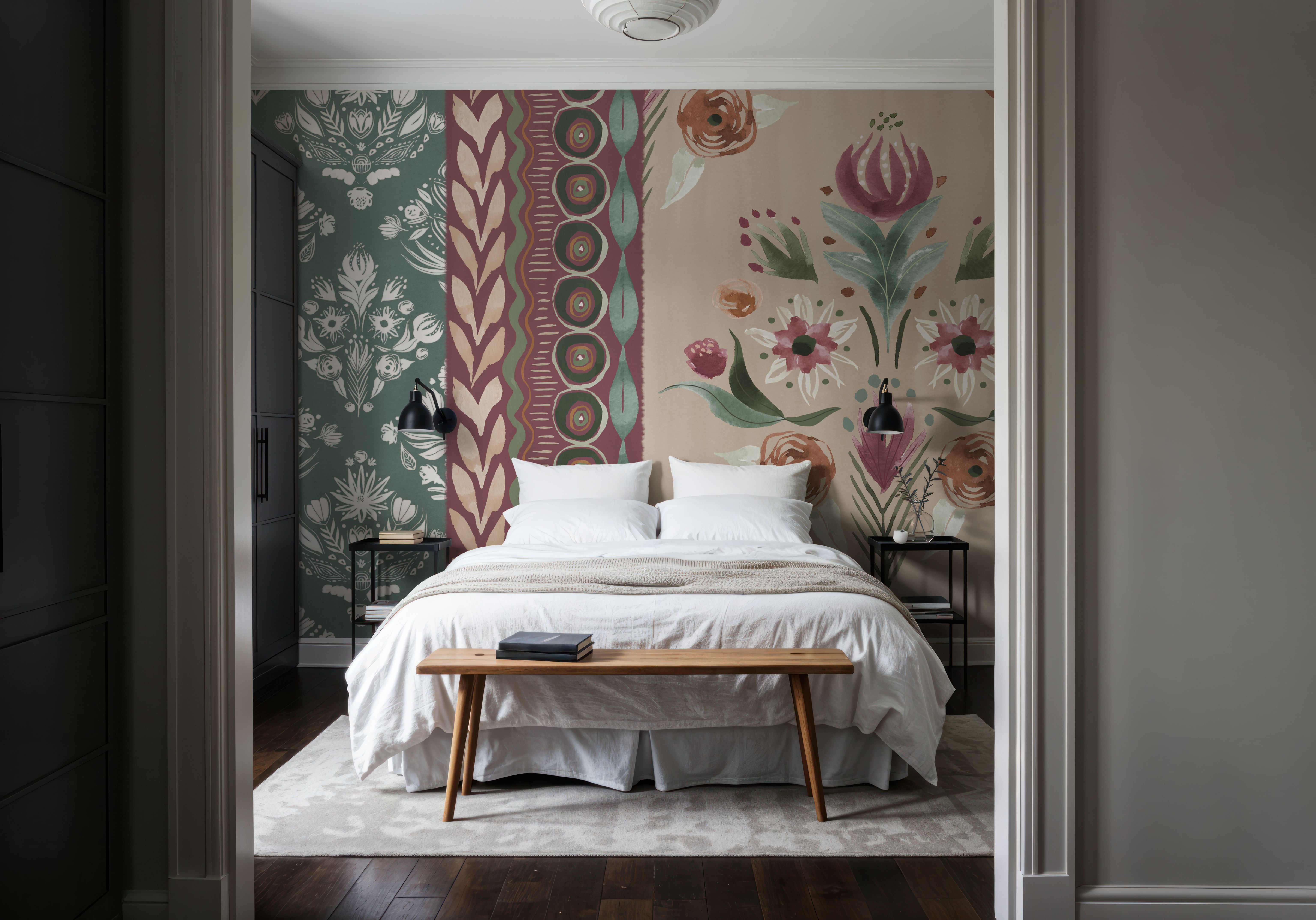 Impressions I, Behang