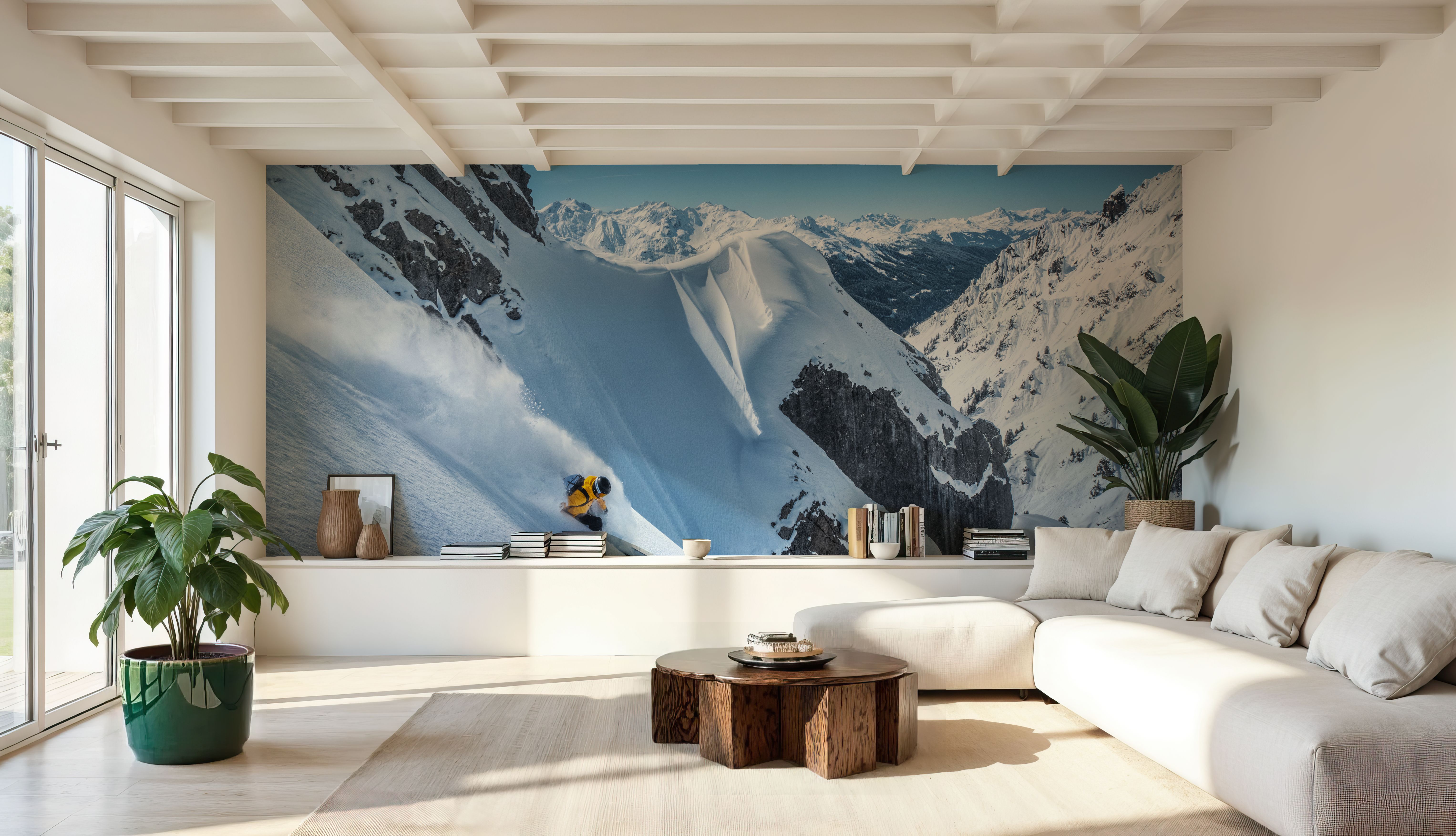 Steep Descent, Wallpaper