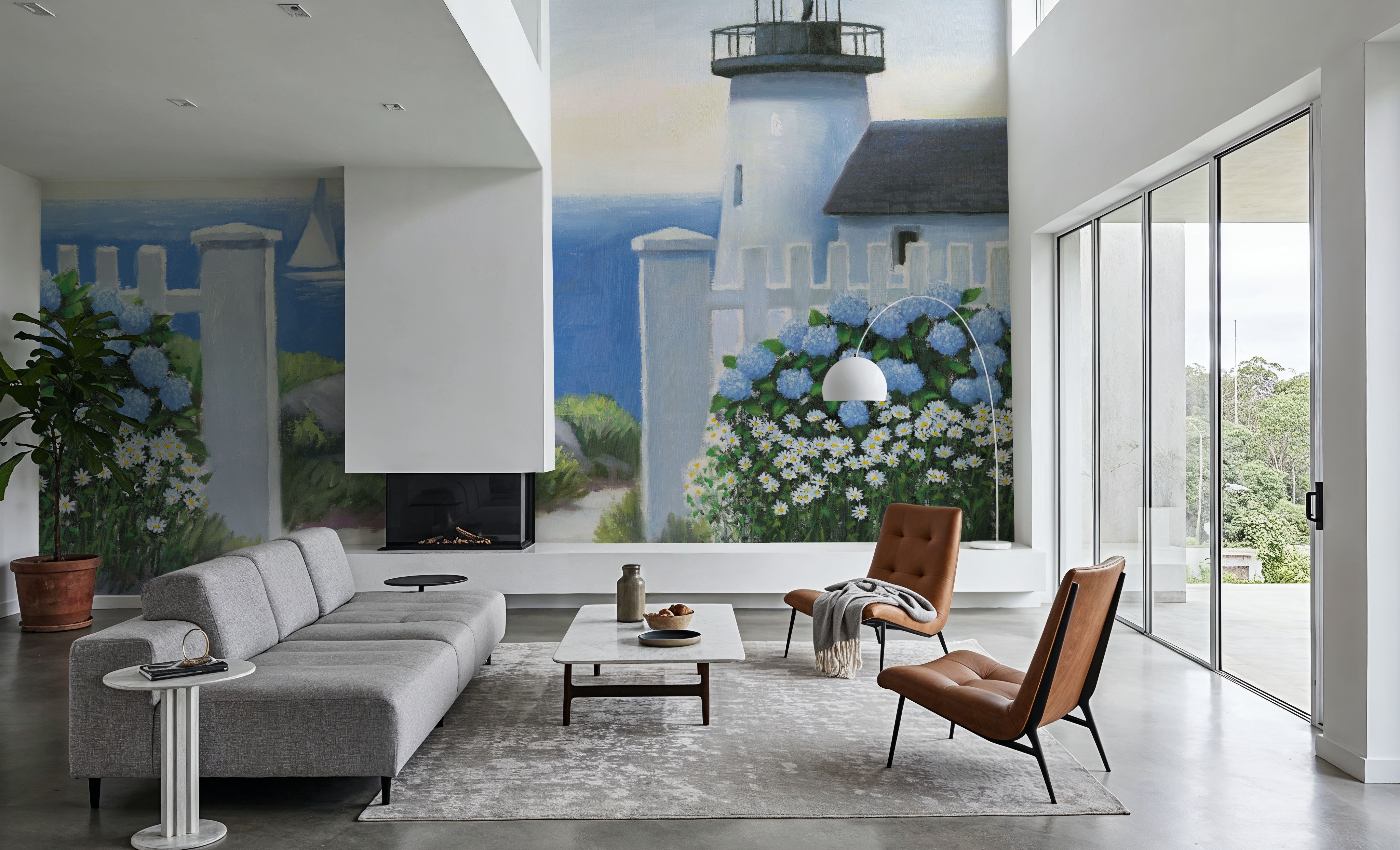 Beach Dreams, Behang