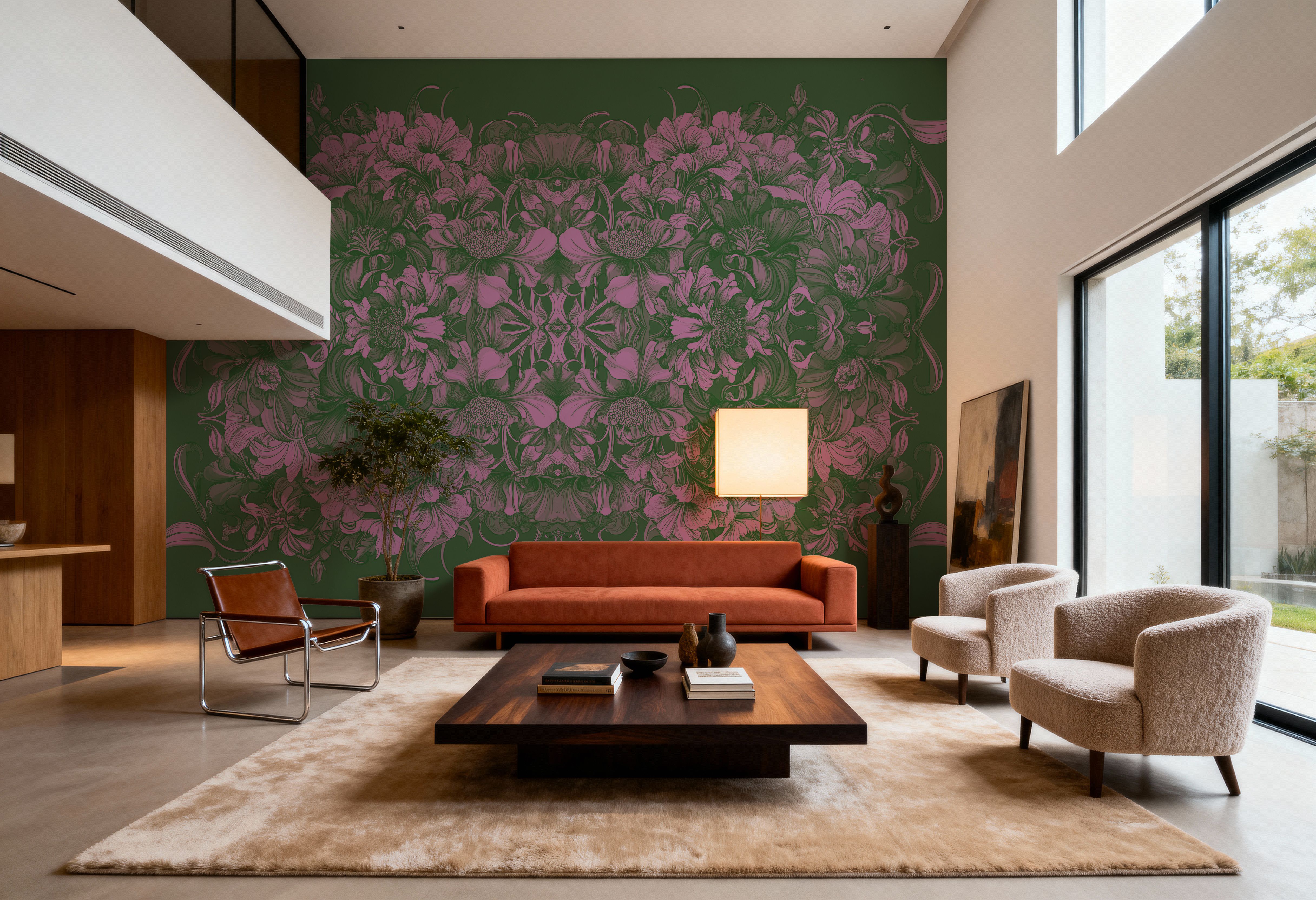 Scandi Flower Ceiling VI