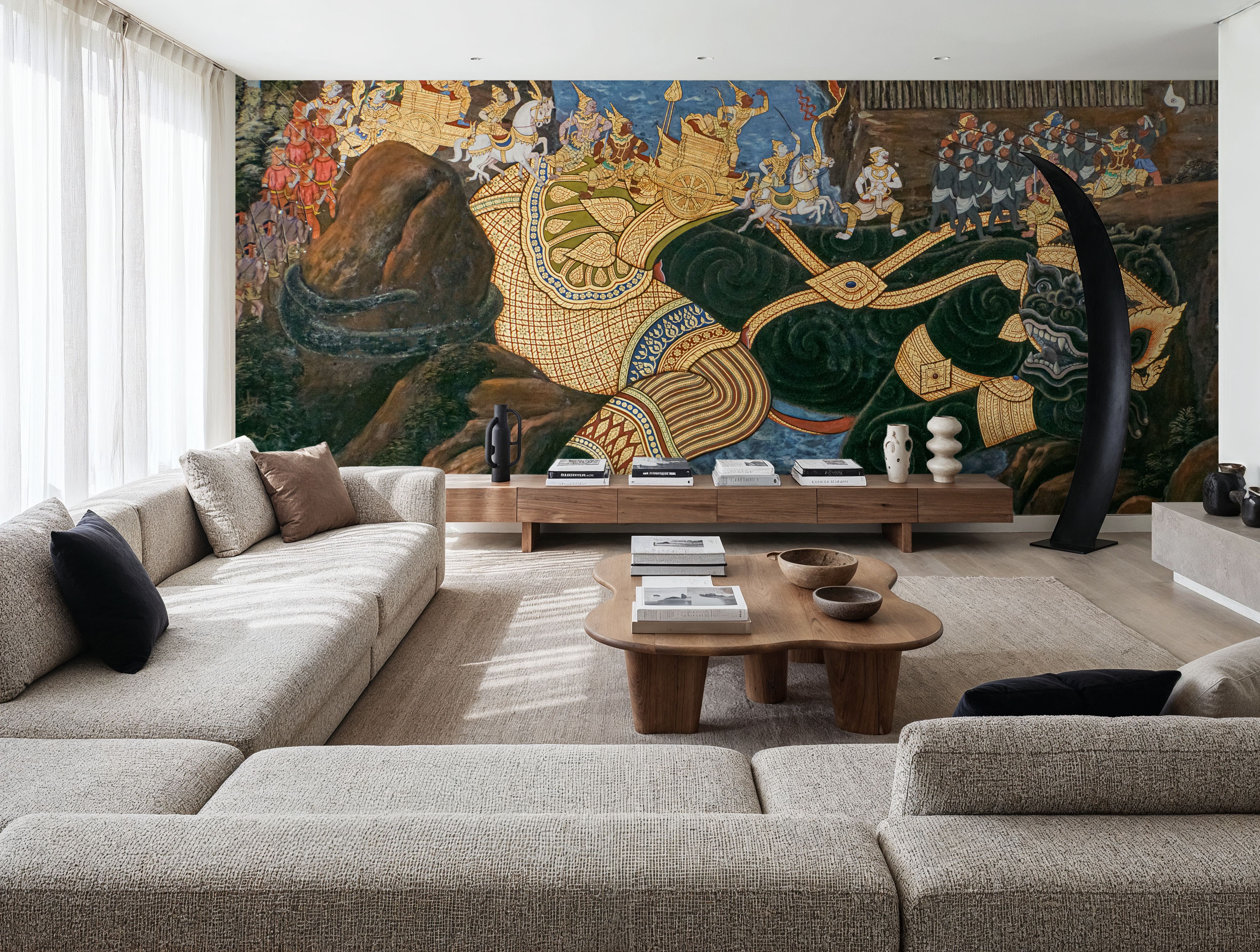 Hanuman, Thai Painting