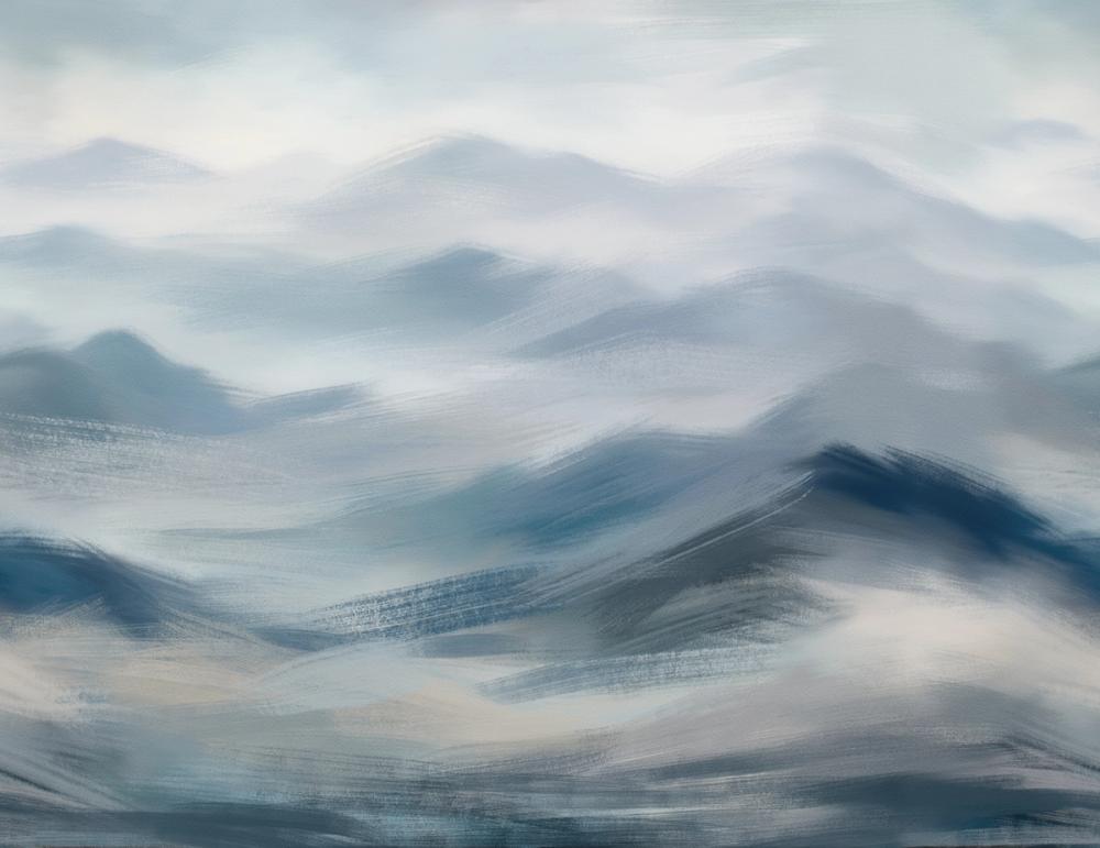 Foggy Mountains, Denim