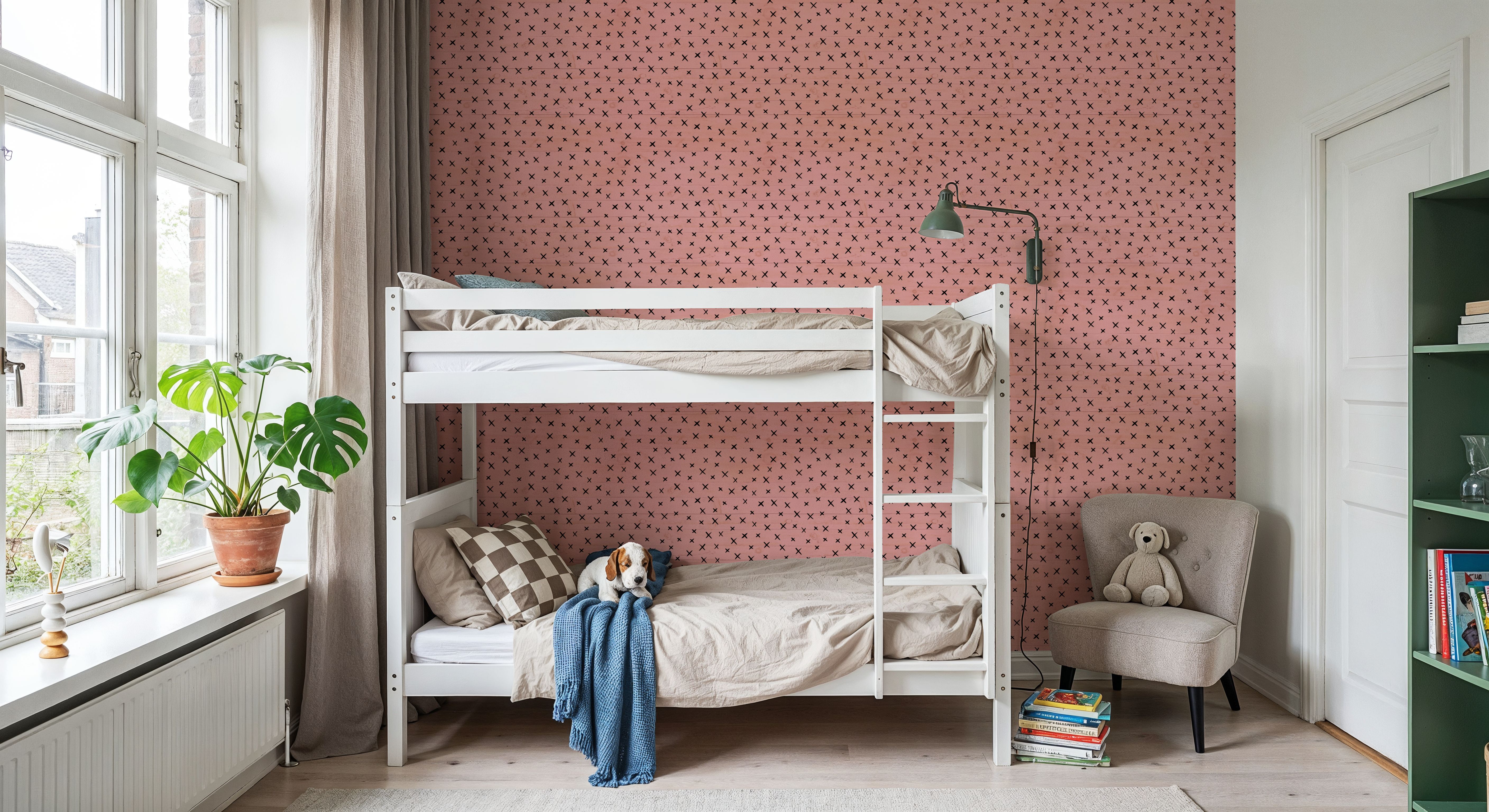 Crossed Halloween Pink