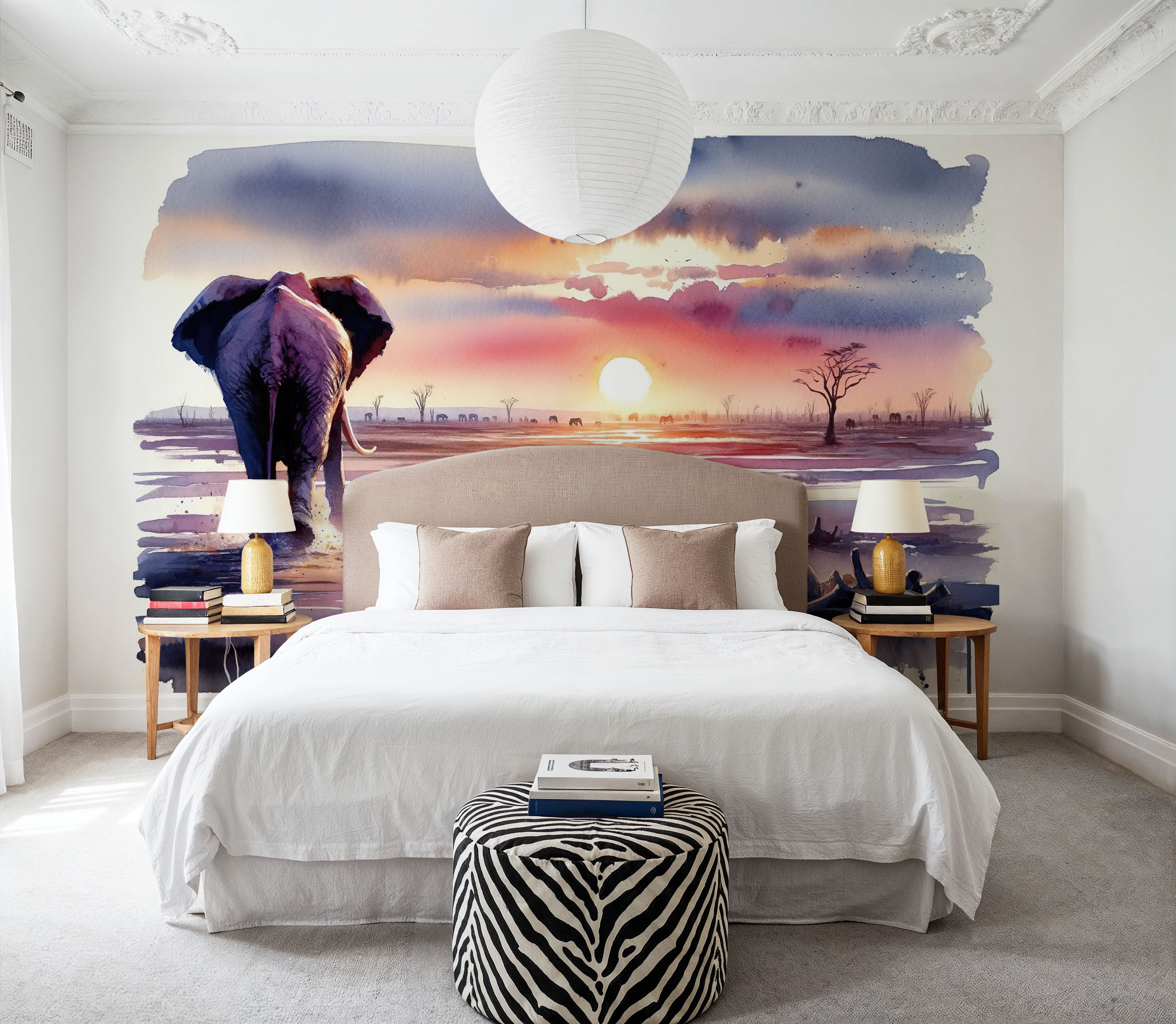 Elephant's Twilight Path