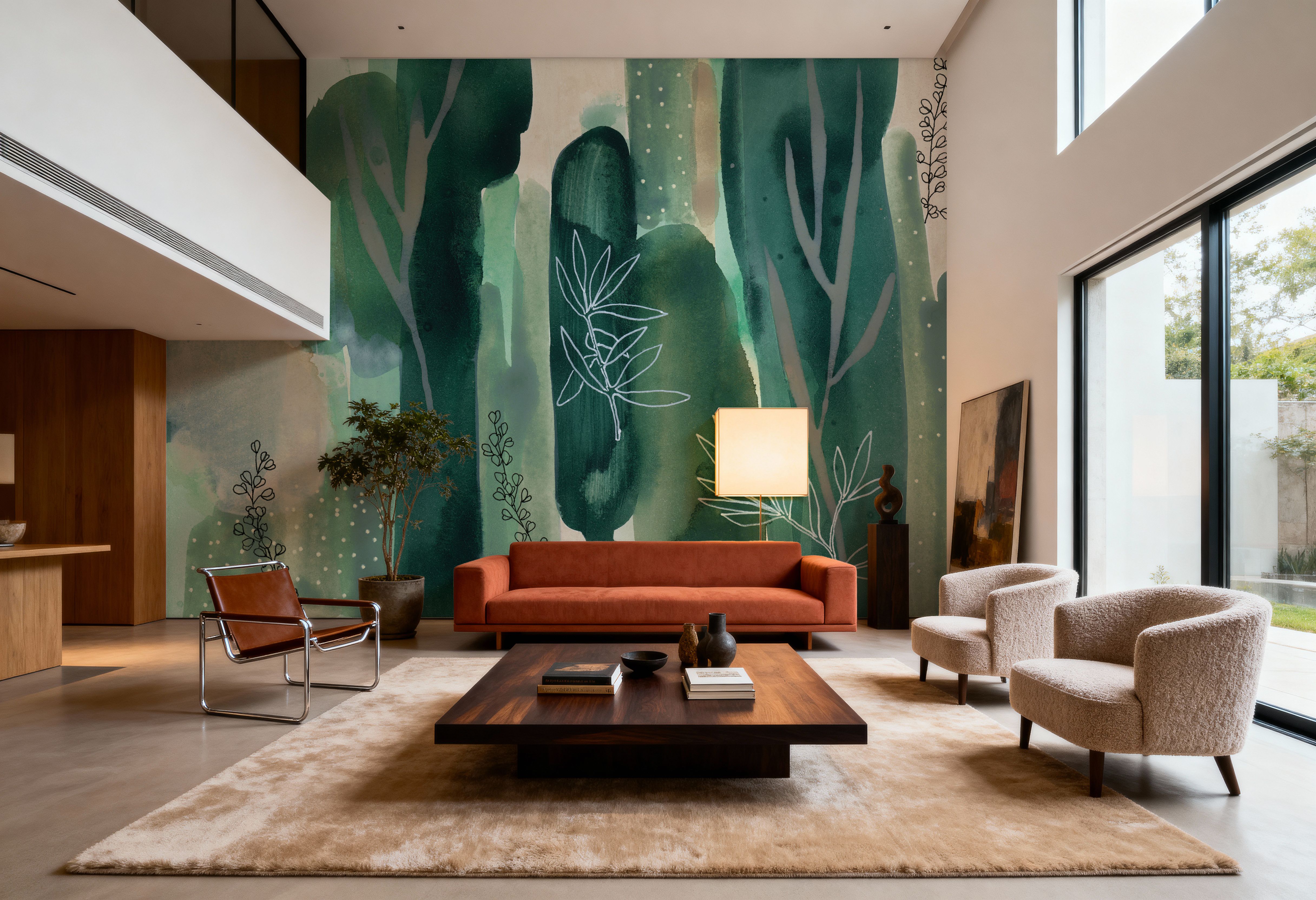 Hidden Foliage, Papier peint