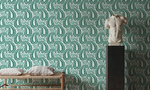 Botanical Paisley, Turqouise