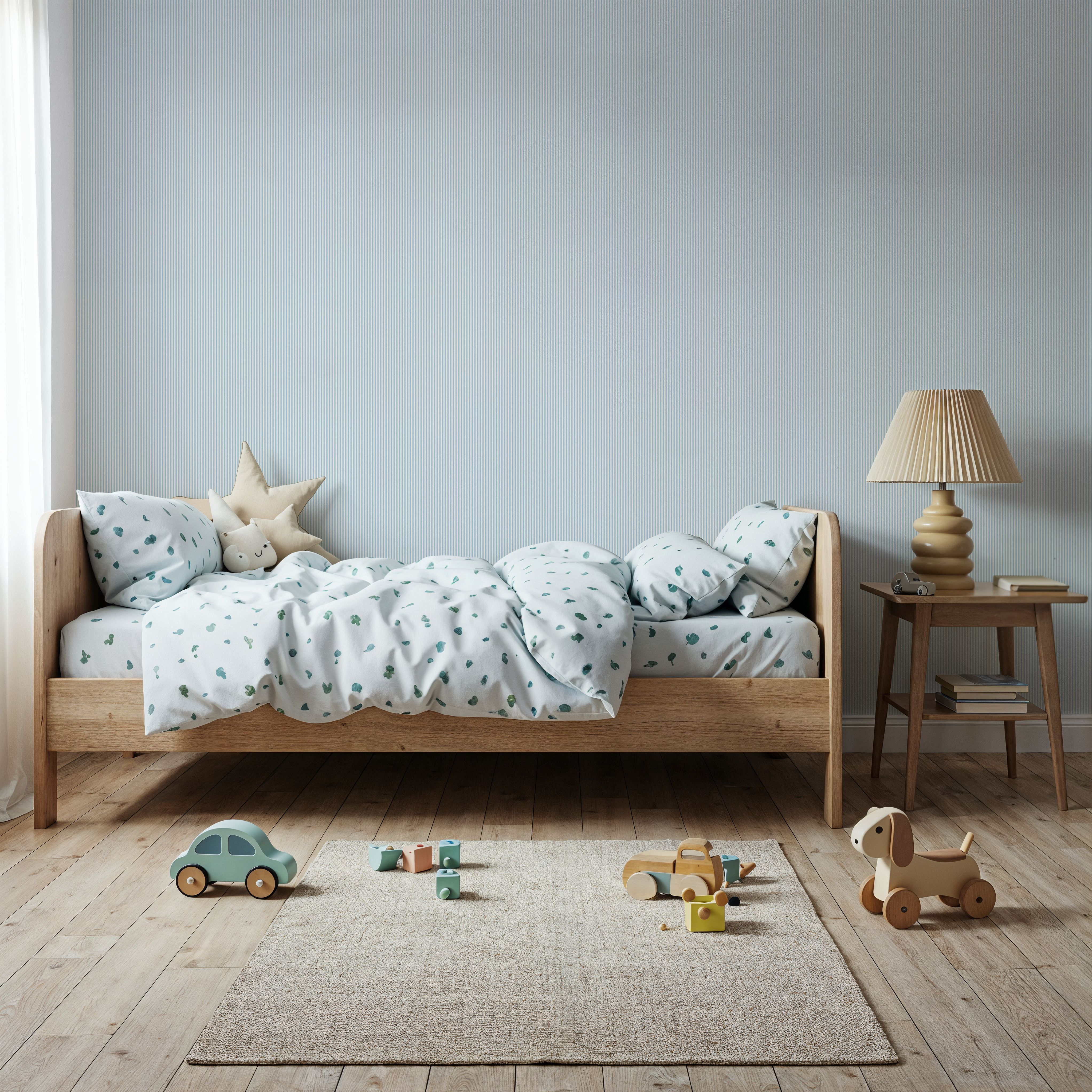 Erie Petite, Sky Blue, Wallpaper