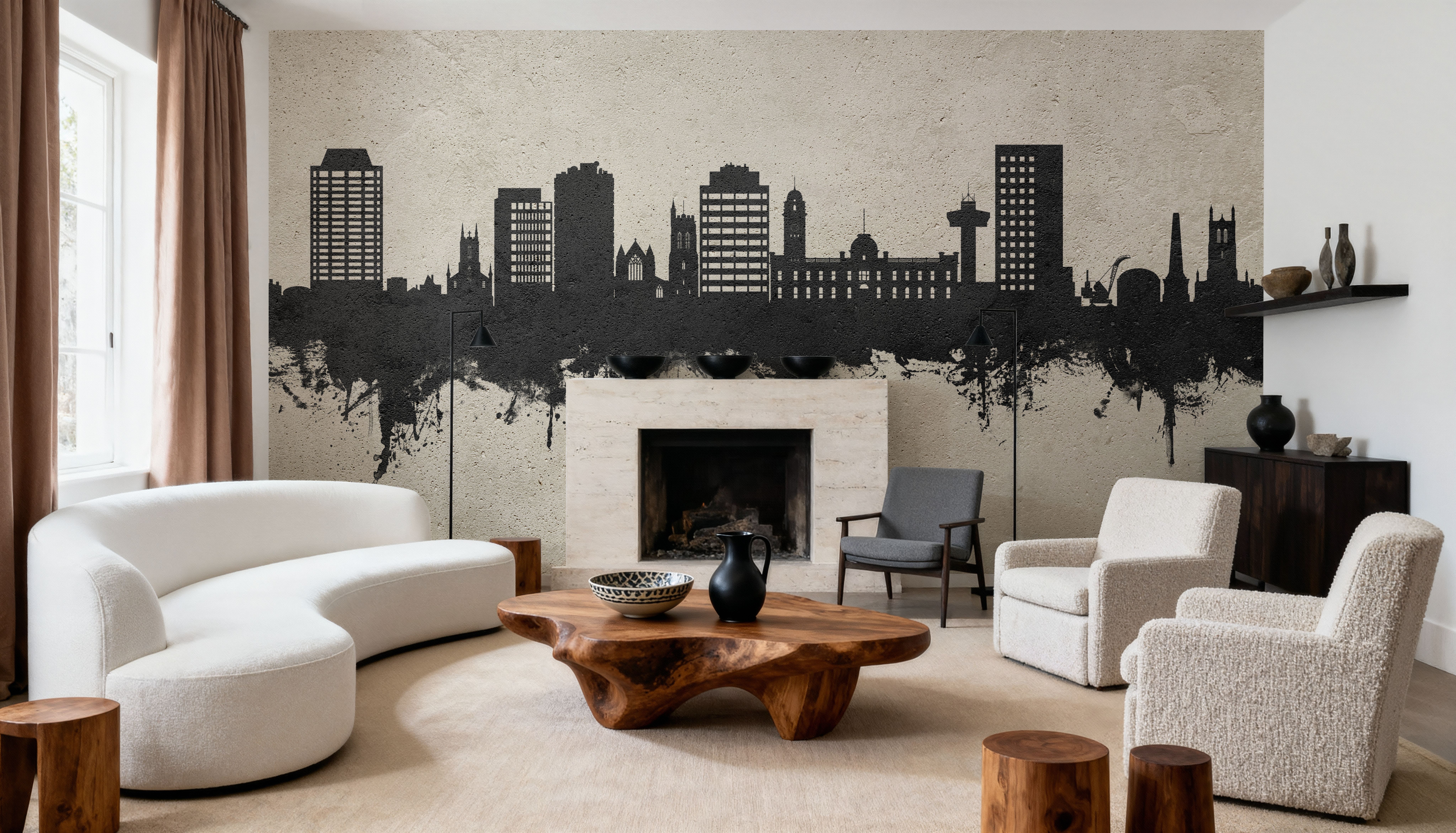 Hobart Australia Skyline Concrete
