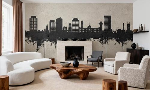 Hobart Australia Skyline Concrete