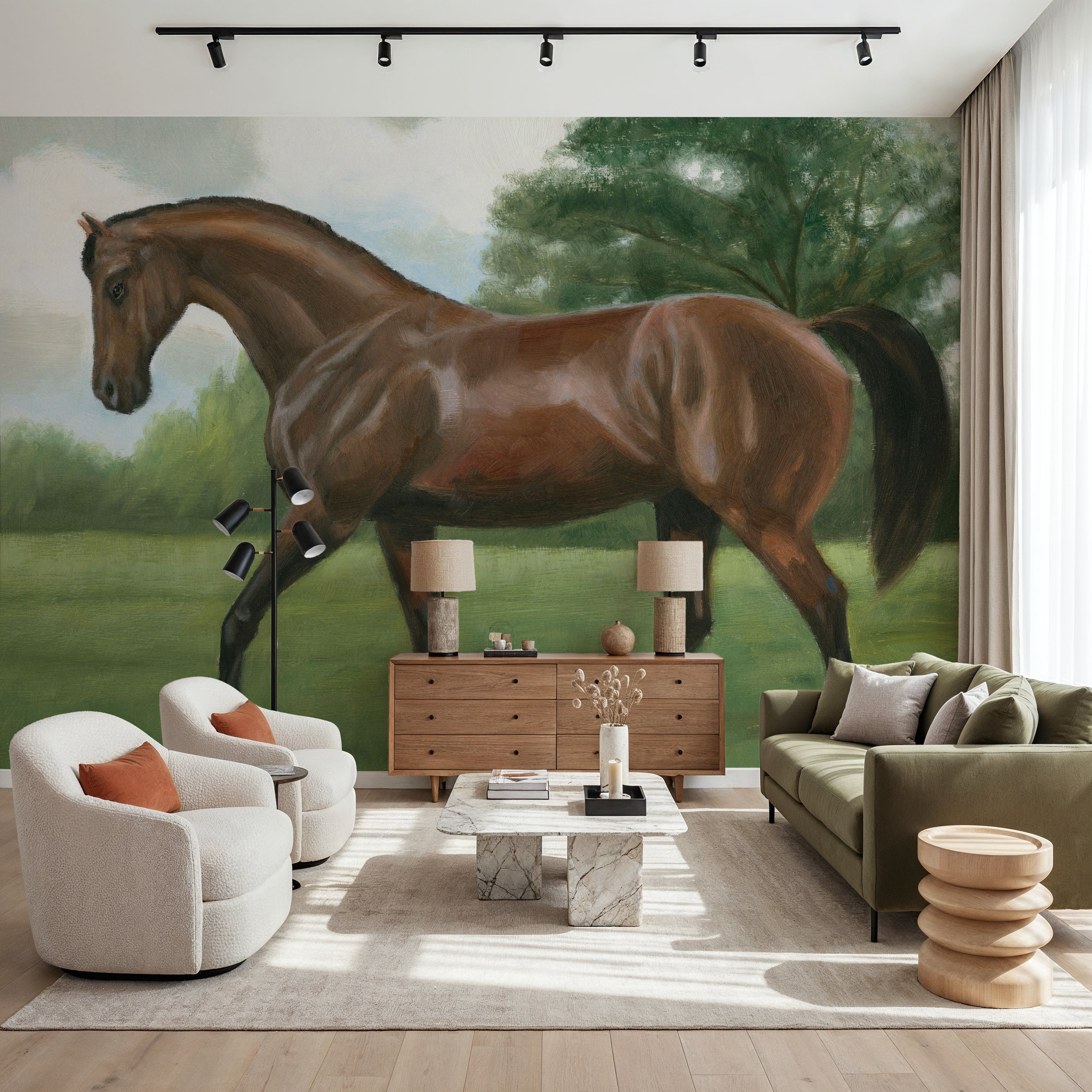 Vintage Horse Portrait I