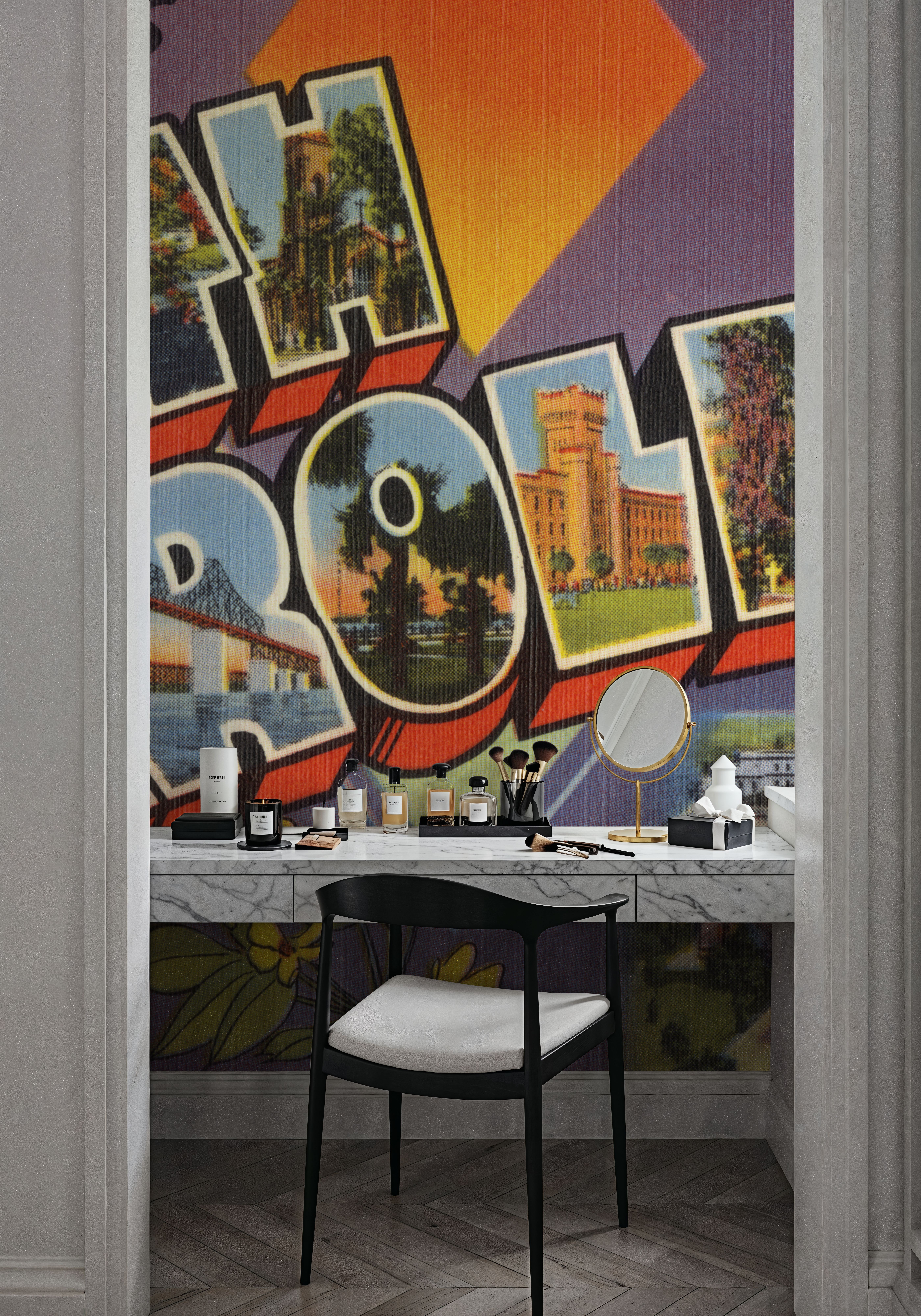 Greetings from South Carolina - Screenprint Postcard