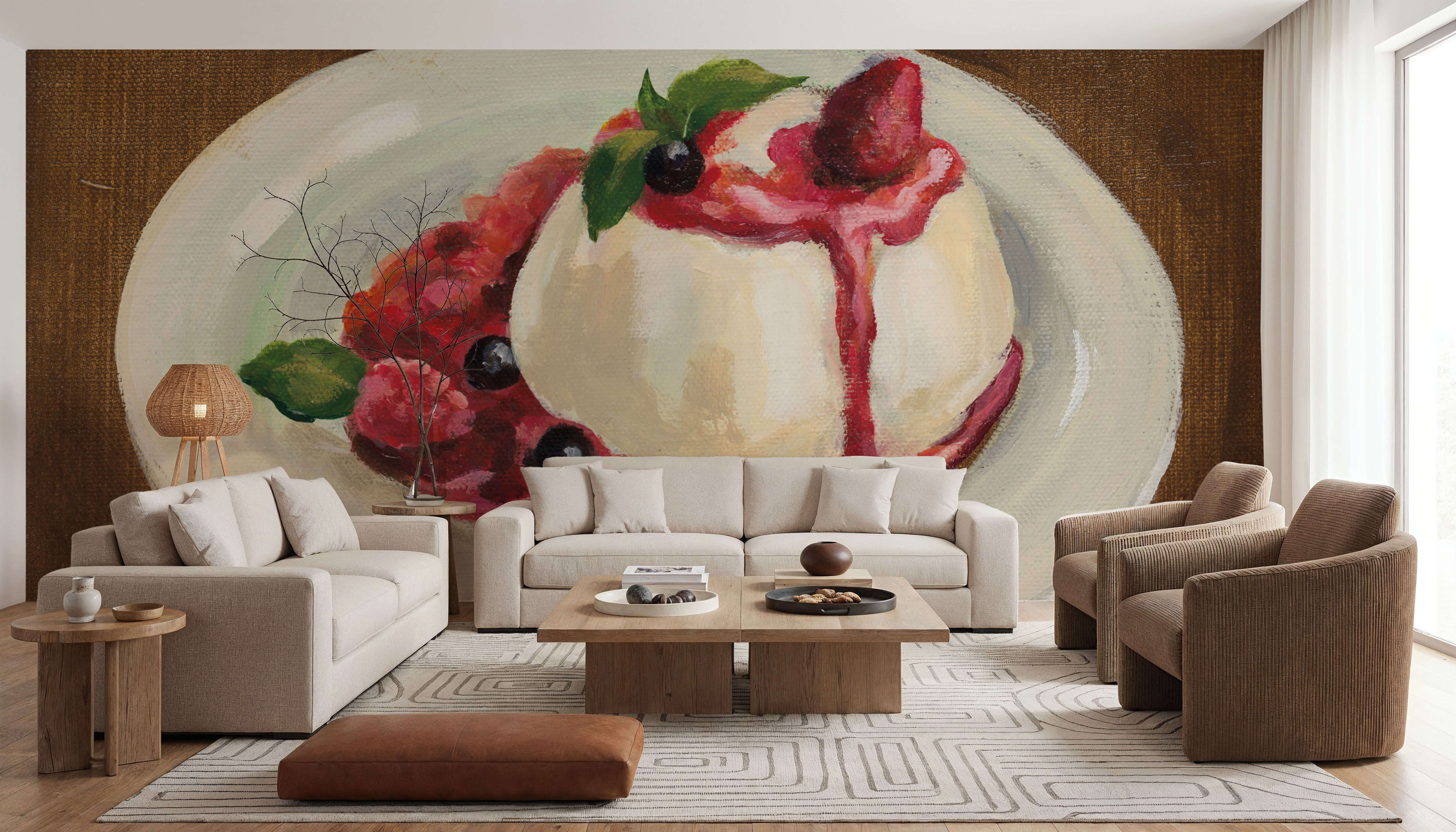 Italian Desserts I, Tapet