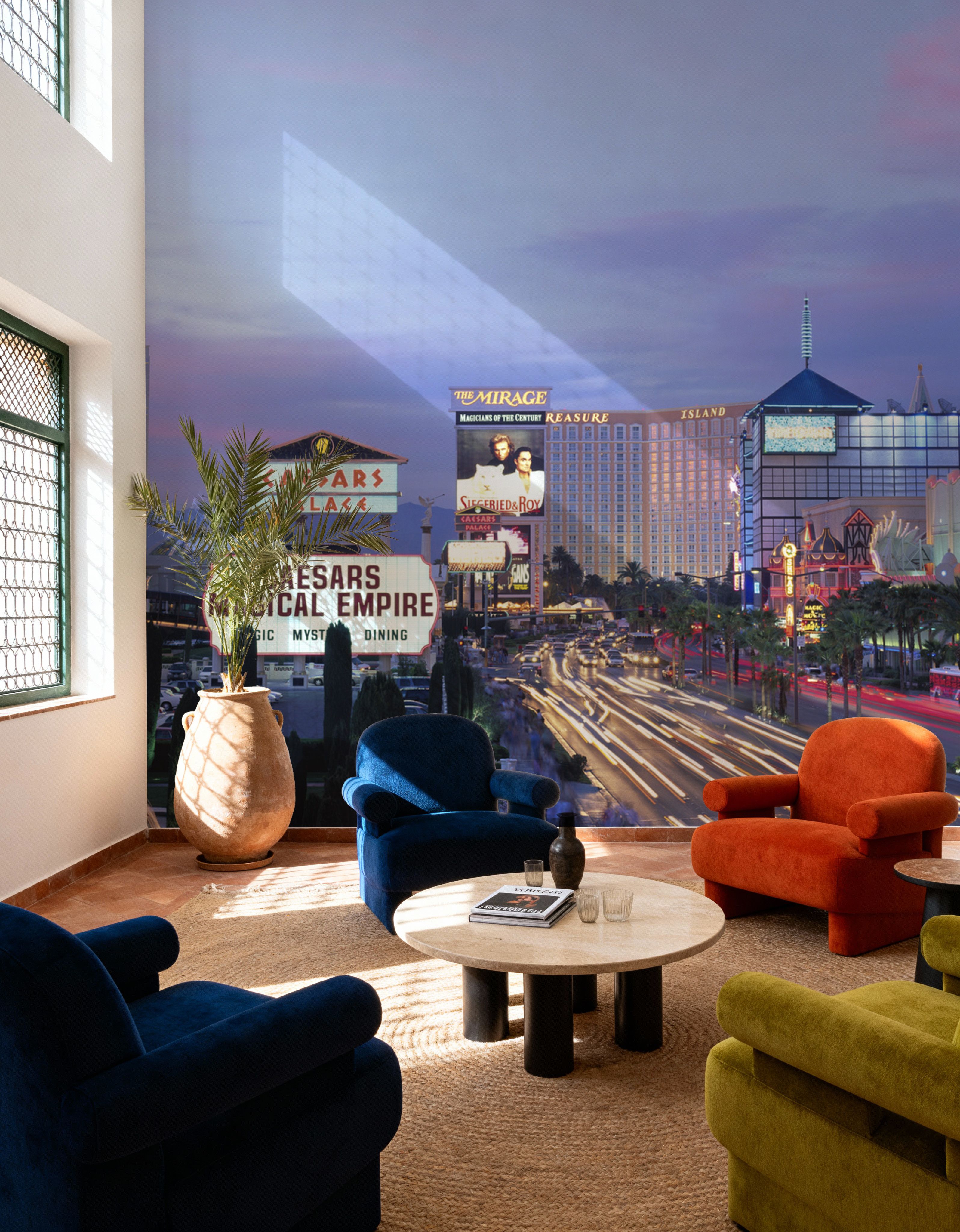 Neon Desert Twilight