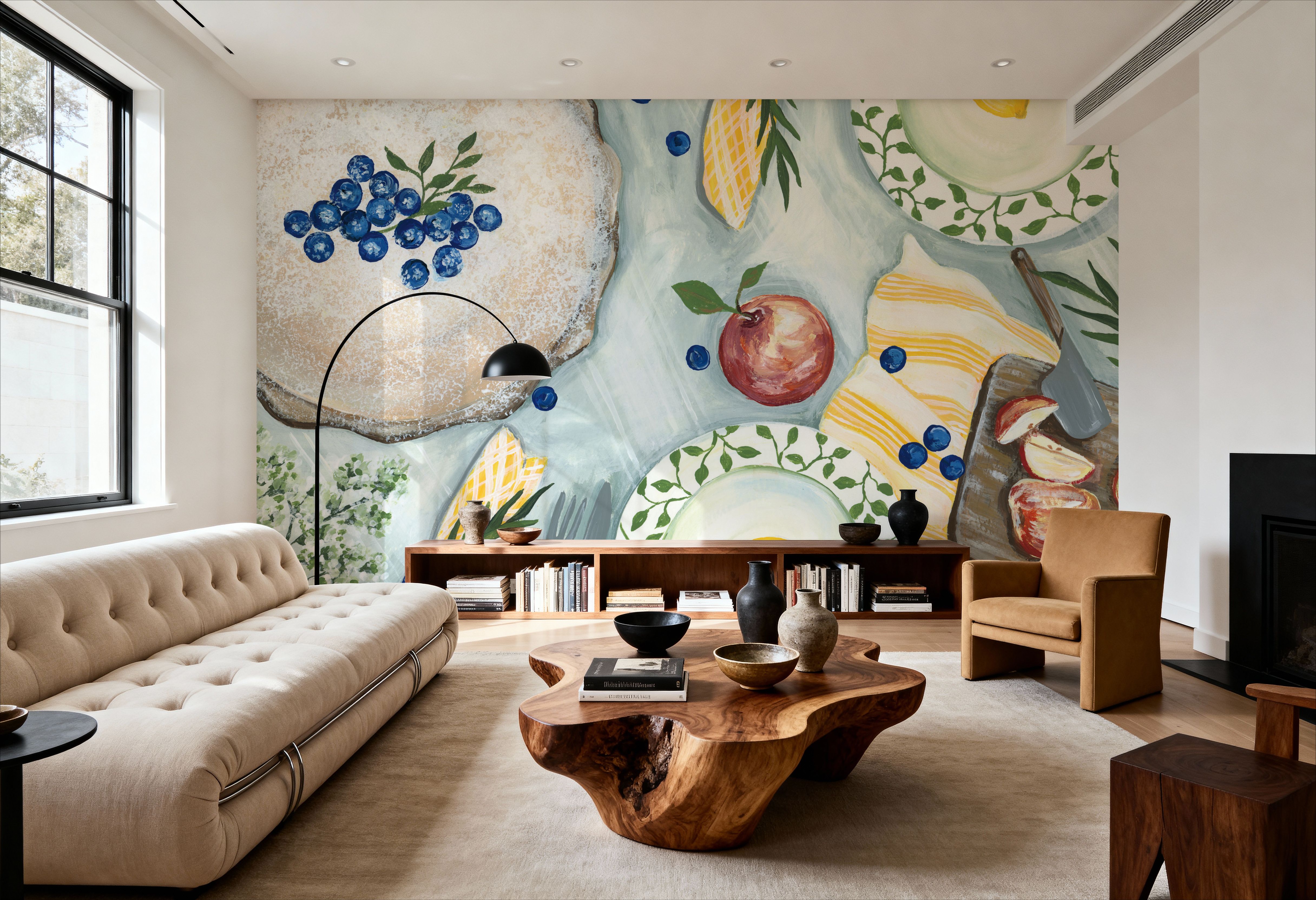 Summer Picnic II, Tapet