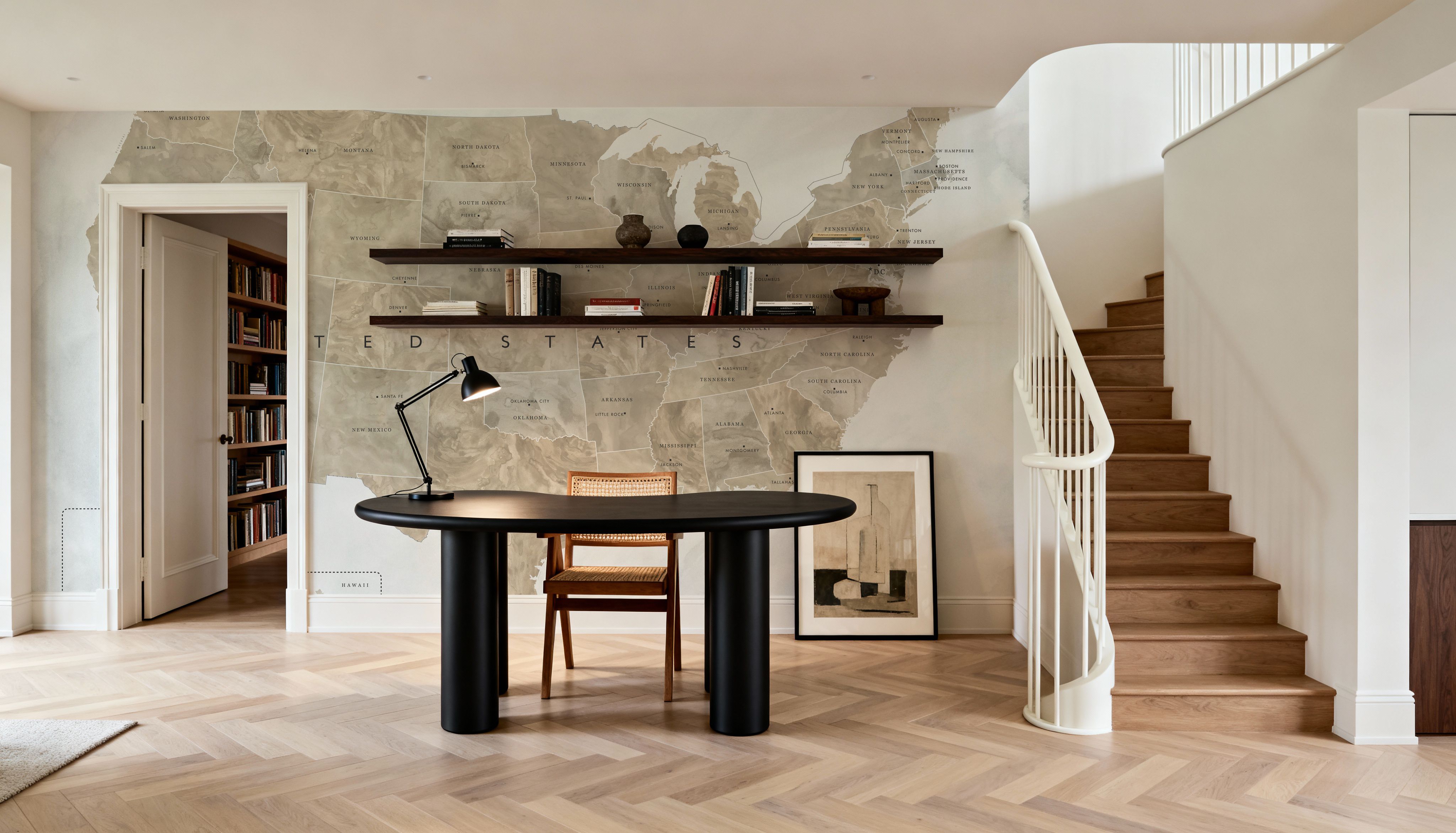 US State Map - Abey Wash