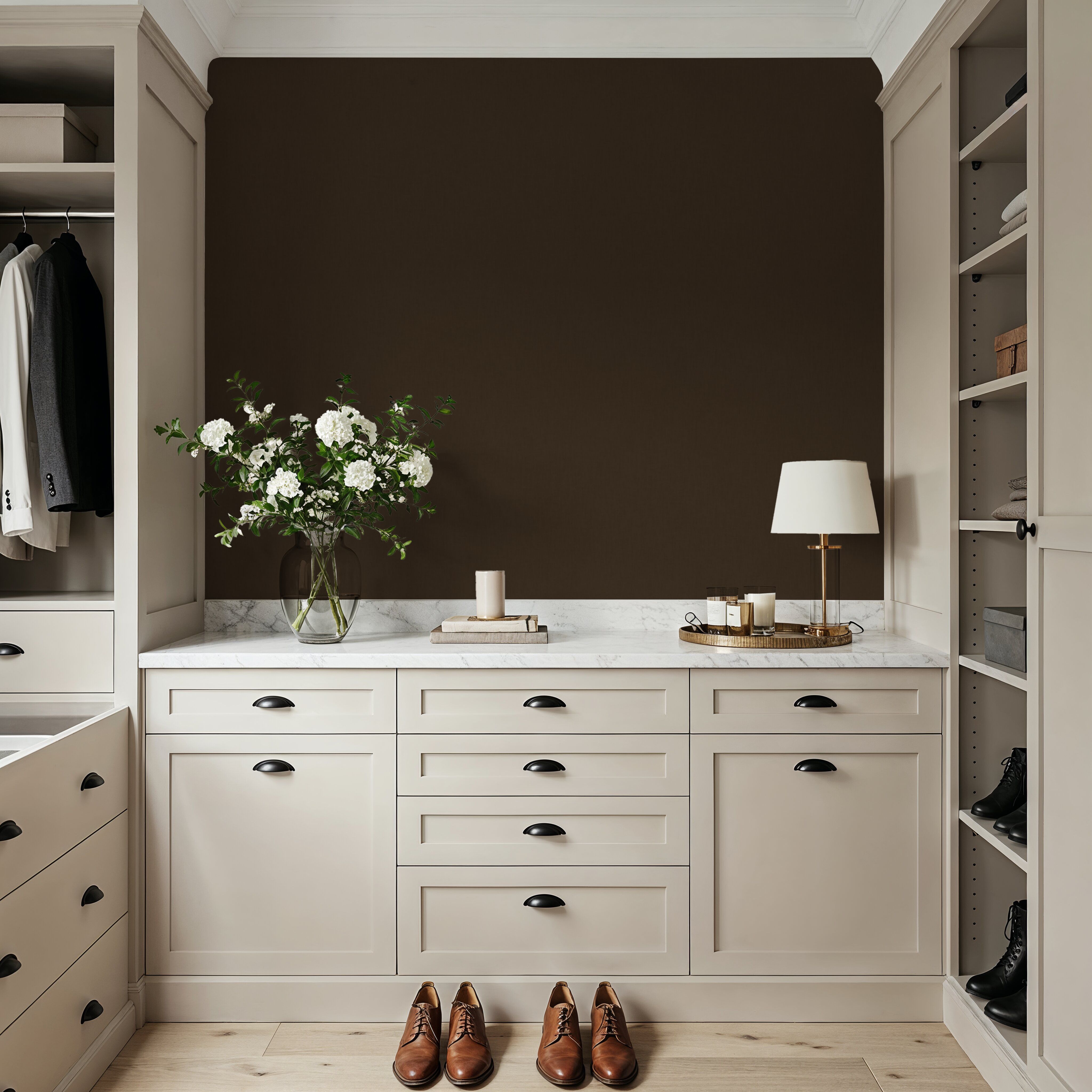 Linen Mist Murky Collection, Coffee