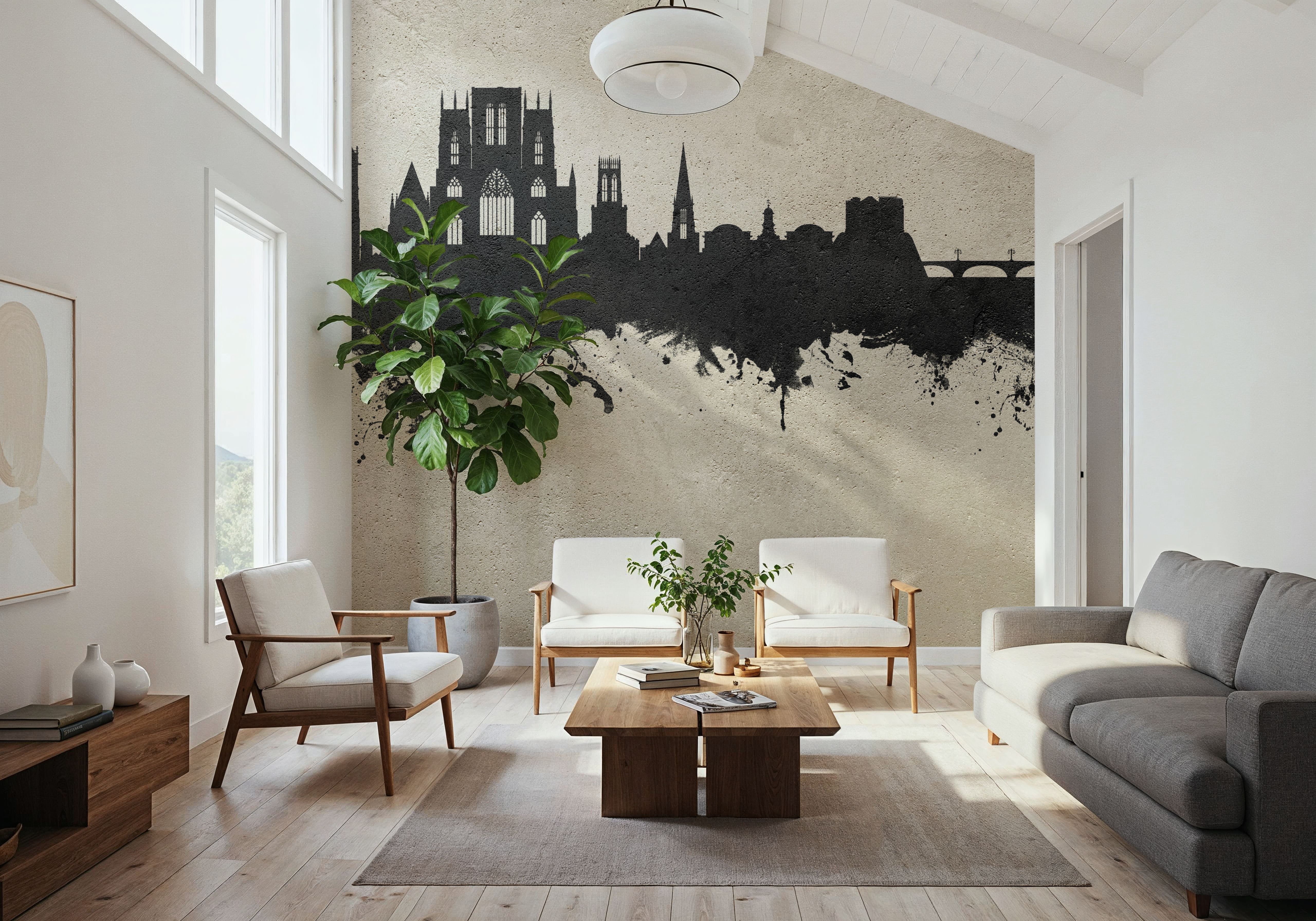 York England Skyline Concrete