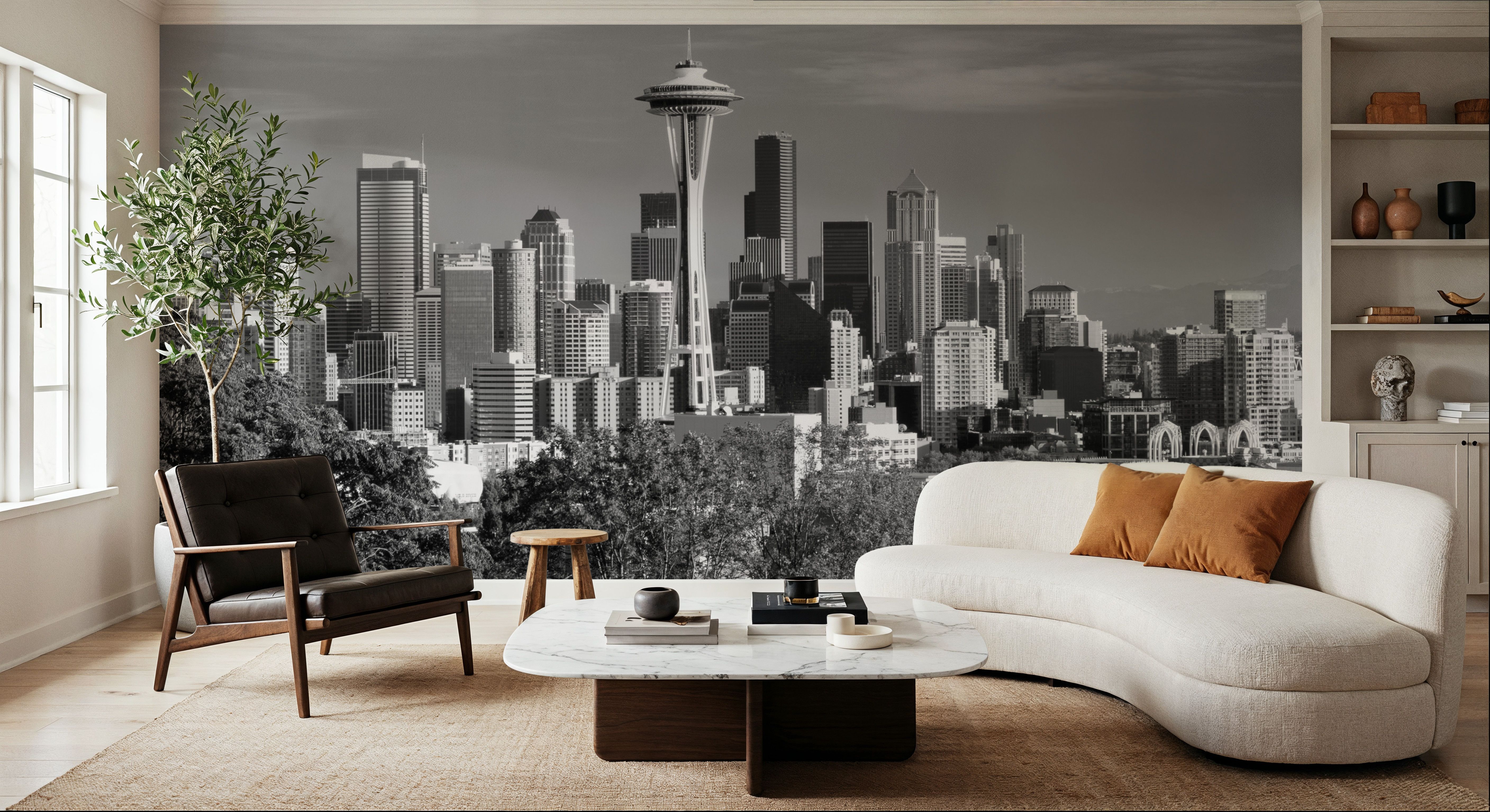 Emerald City Silhouette, Wallpaper