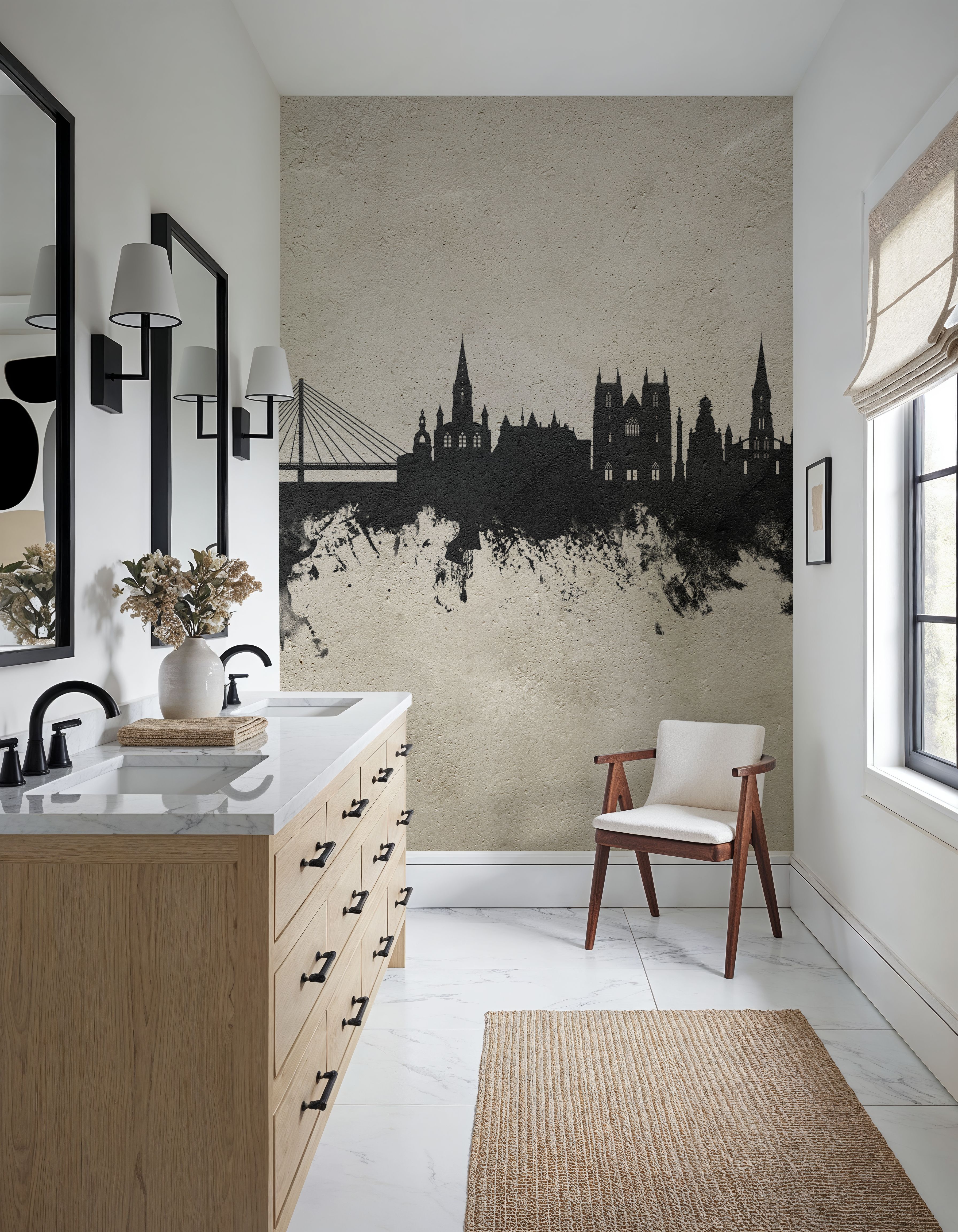 Nantes France Skyline Concrete