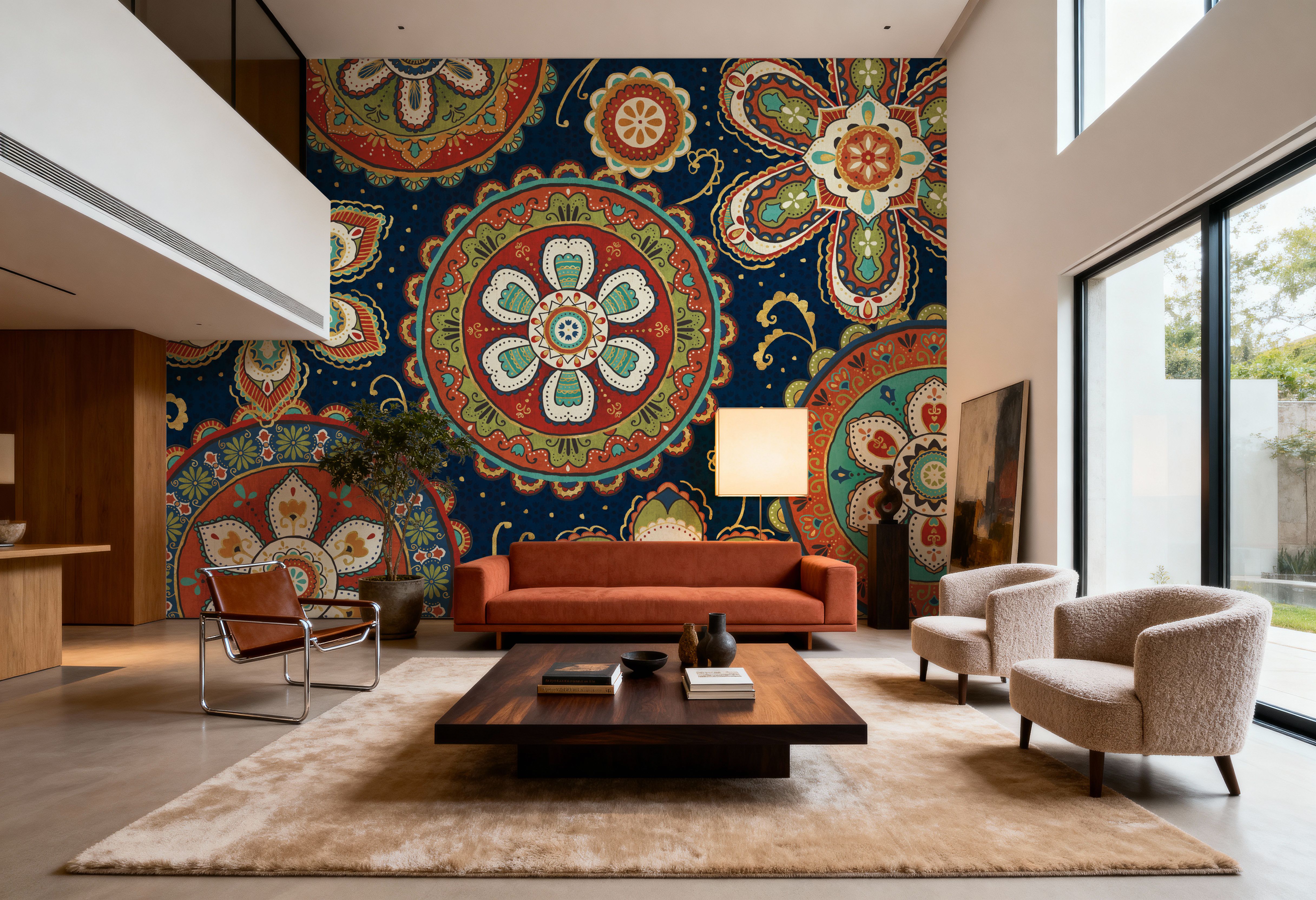 La Vida Scrolls, Papel pintado