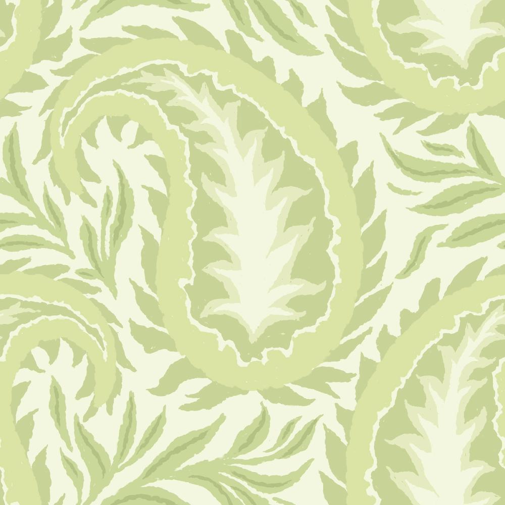 Botanical Paisley, Charteruse