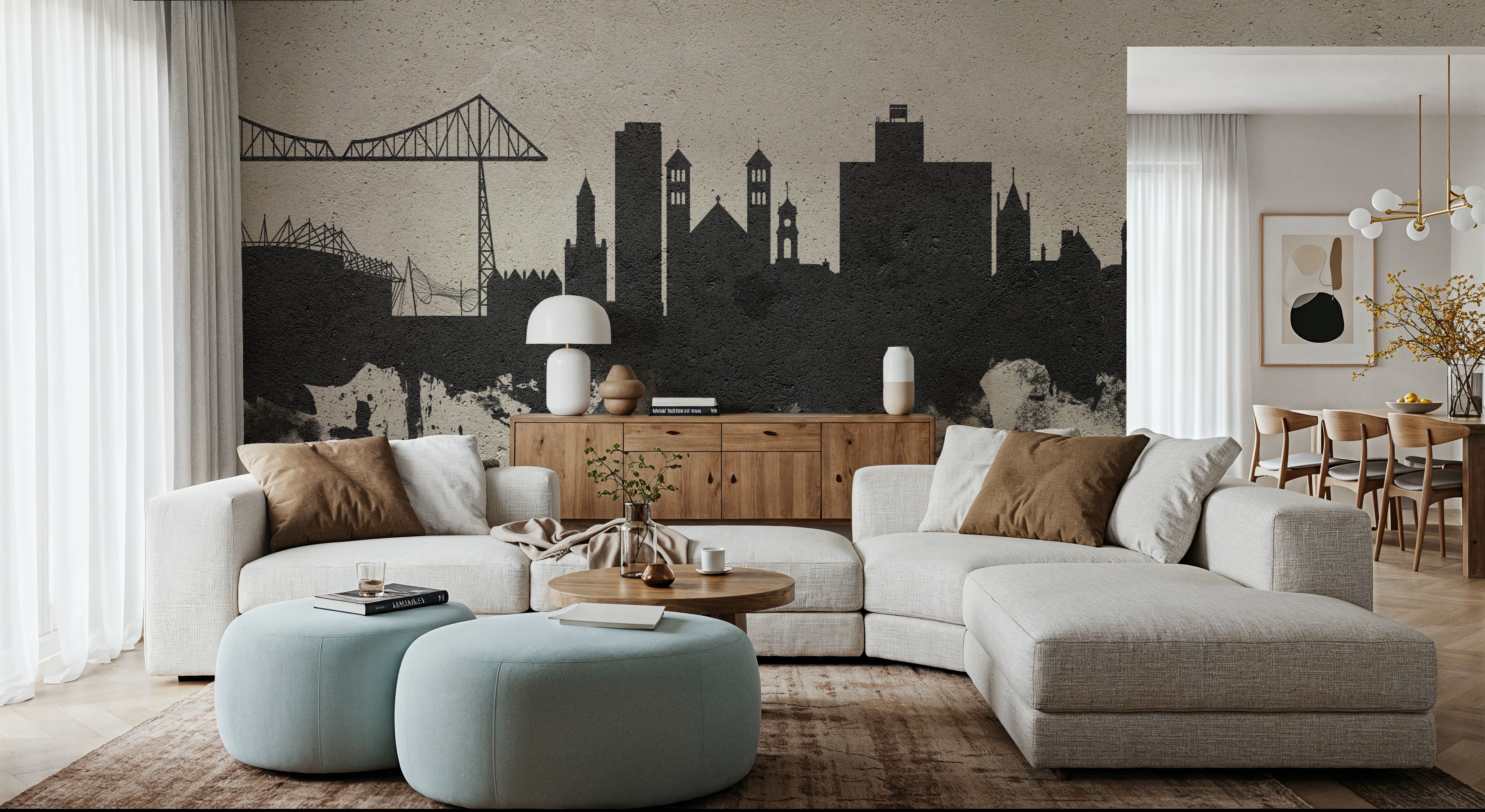 Middlesbrough England Skyline Concrete