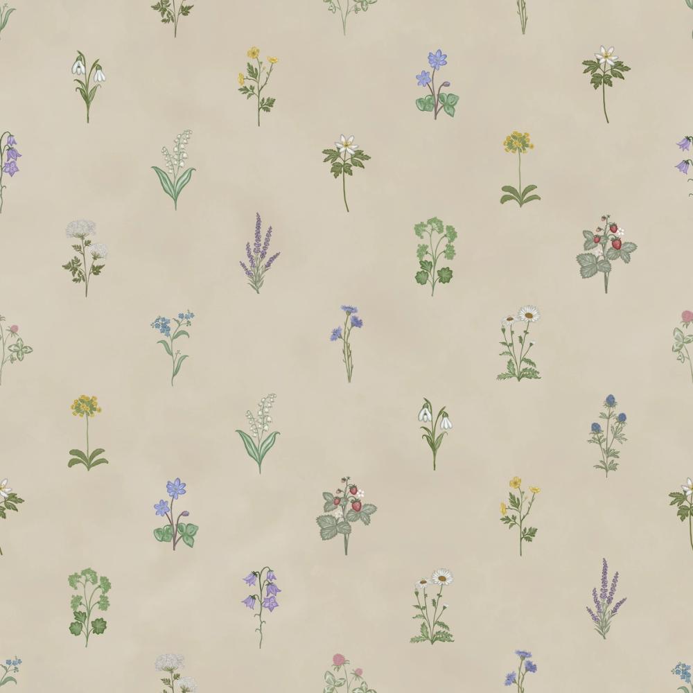 Nordic Flora, Light Beige