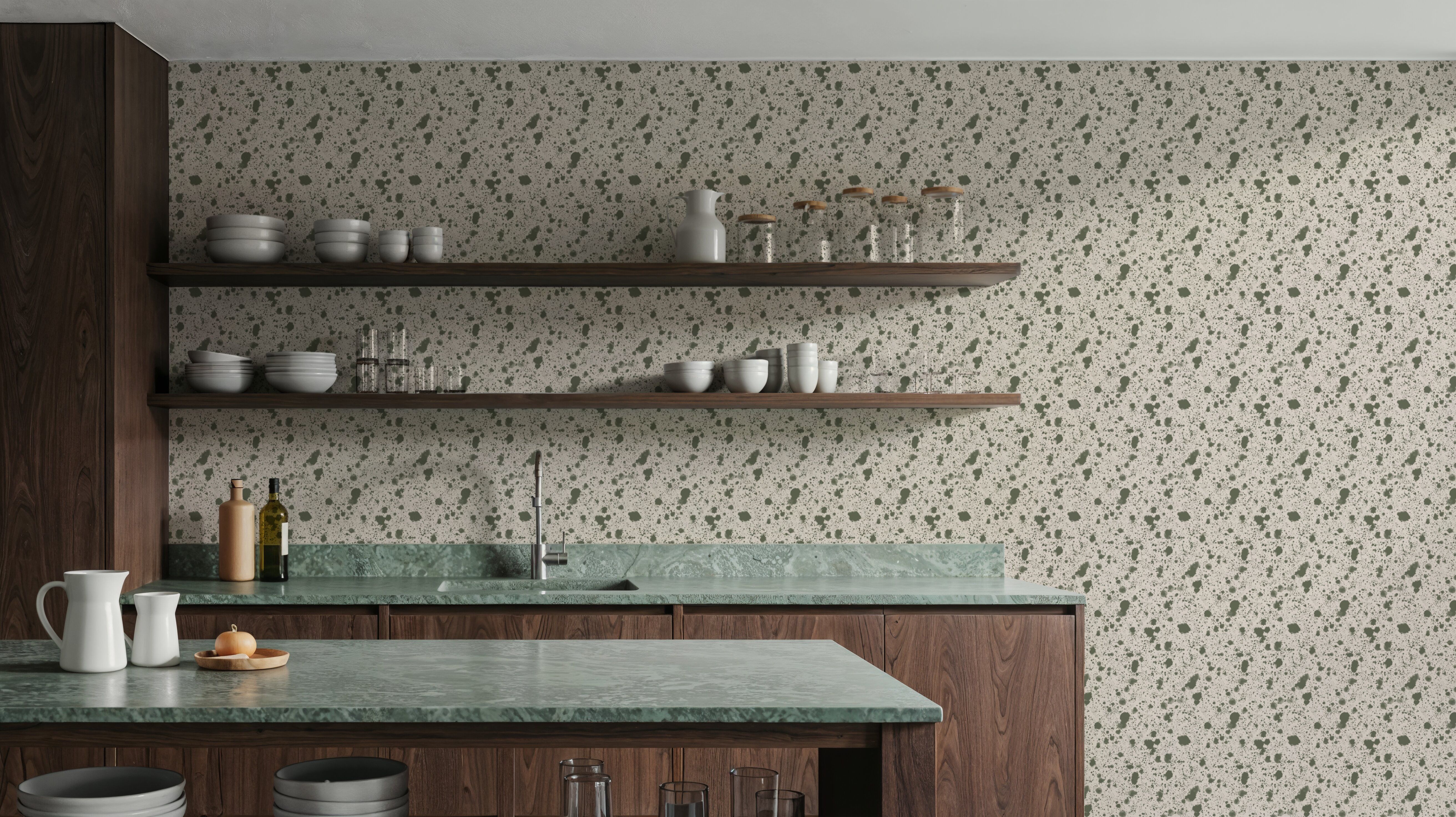 Quail Eggshell, Sage