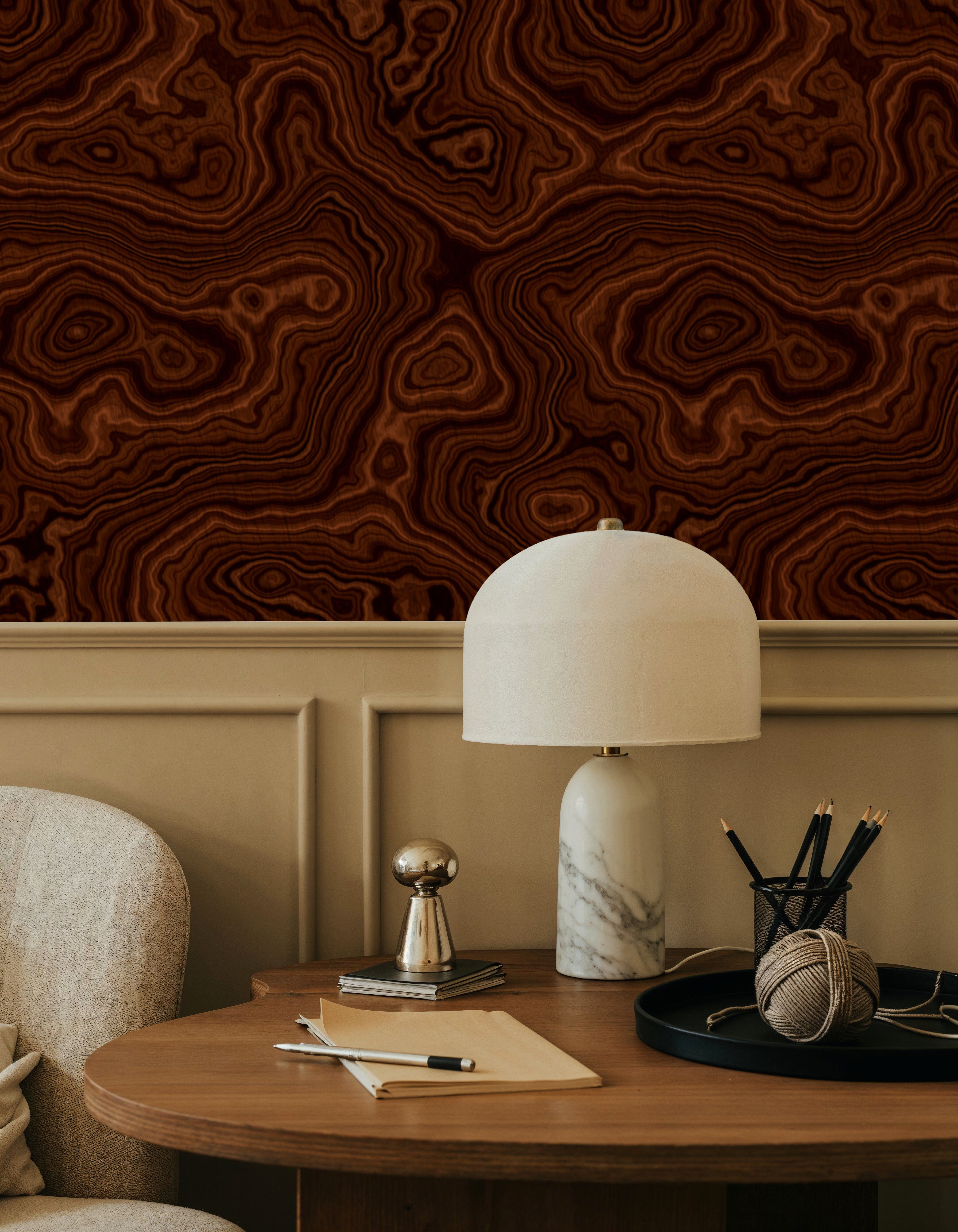 Root Wood, Red Mahogany