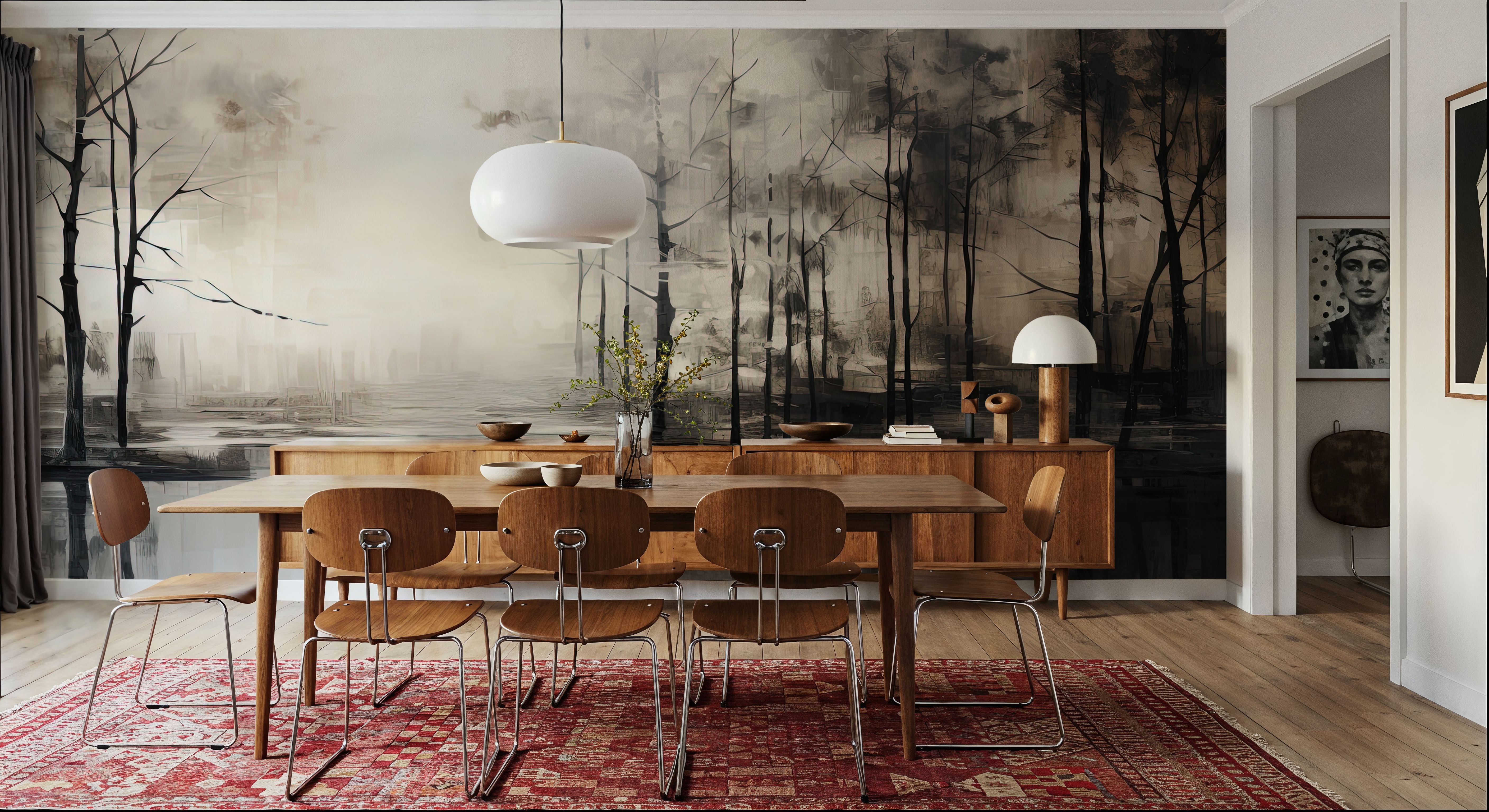 Scenic Evening Lake , Papel de parede