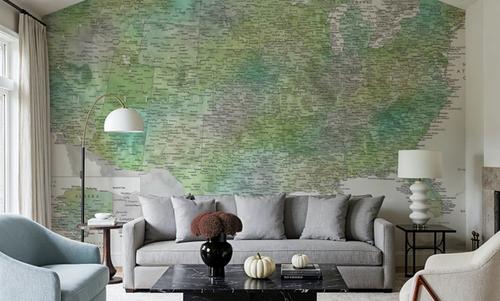 US Map Detailed - Oriole