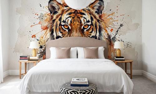 Tiger - Watercolor Predators Series