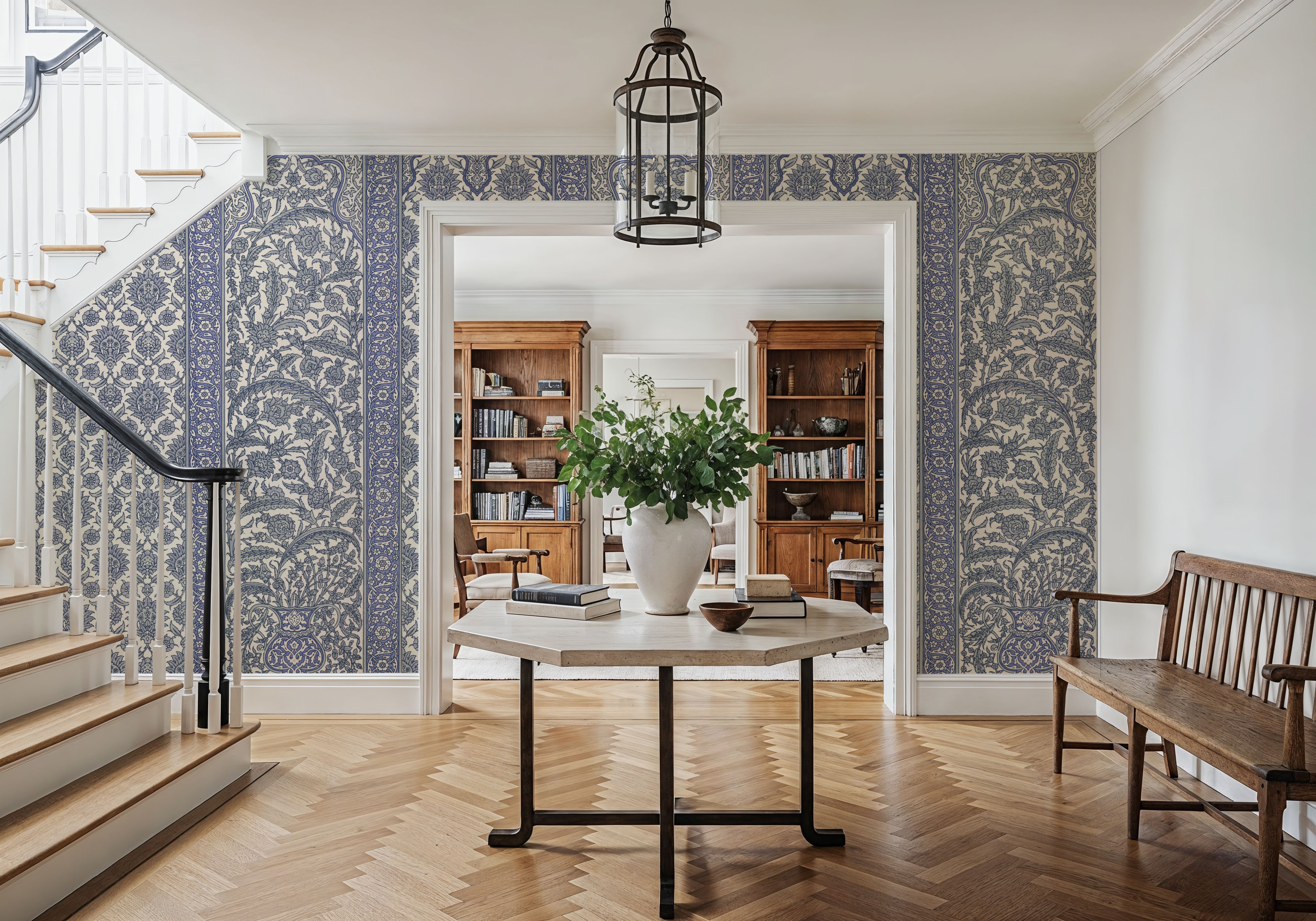 Riad Ornaments, Periwinkle