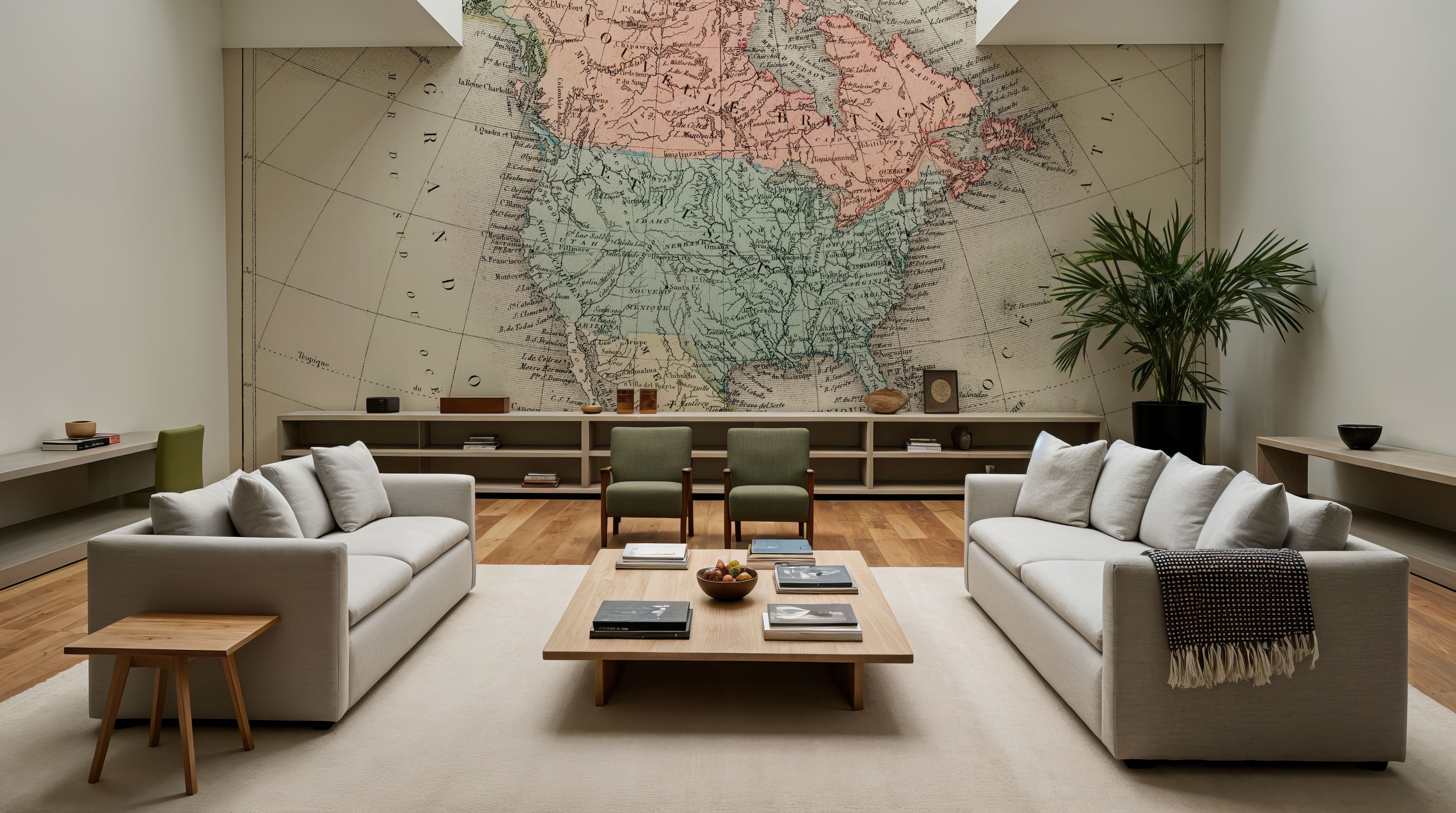 "Amerique Du Nord" From Atlas Universel By Arthème Fayard