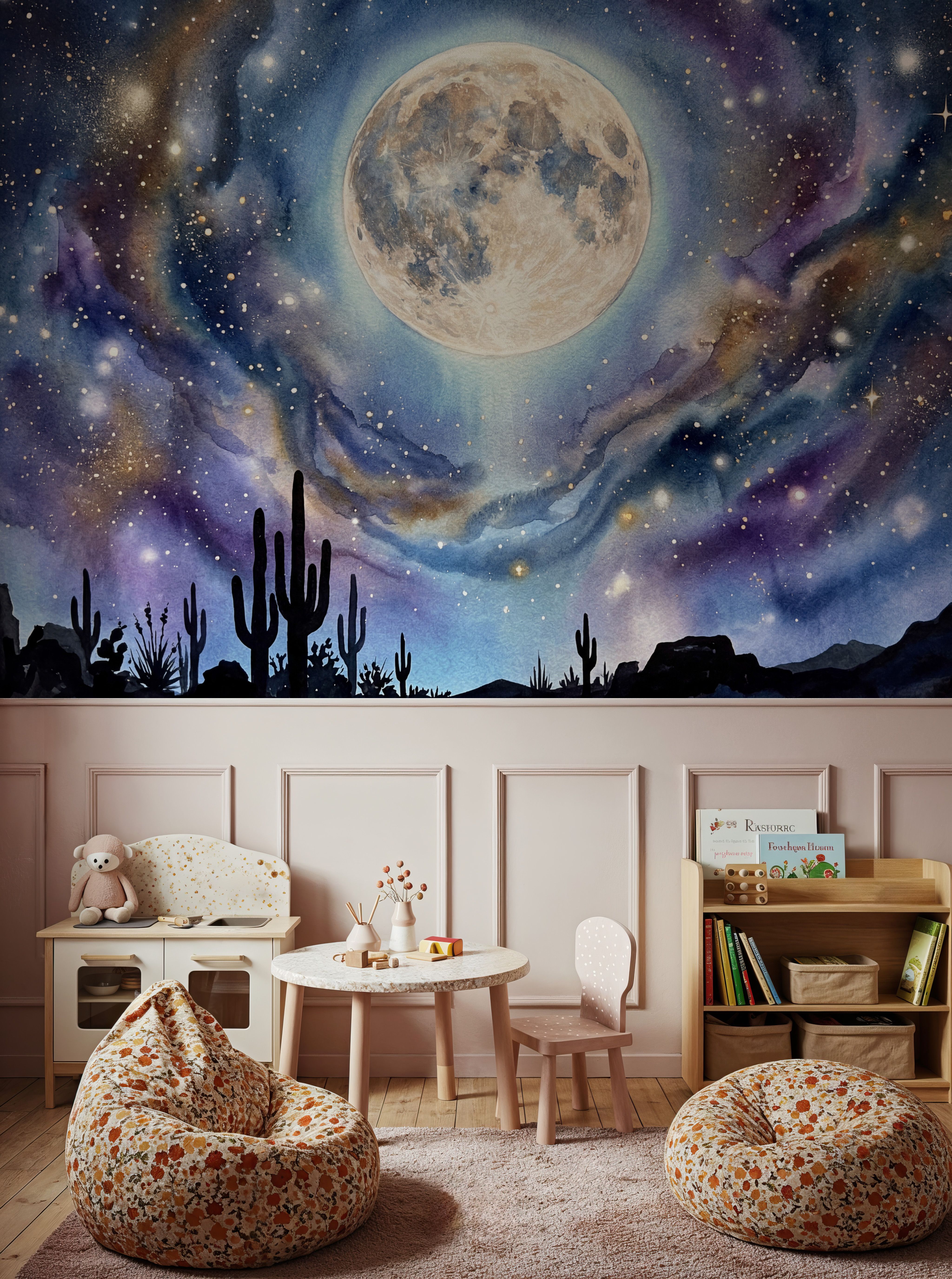 Arizona Landscape - Powerful Moon Series